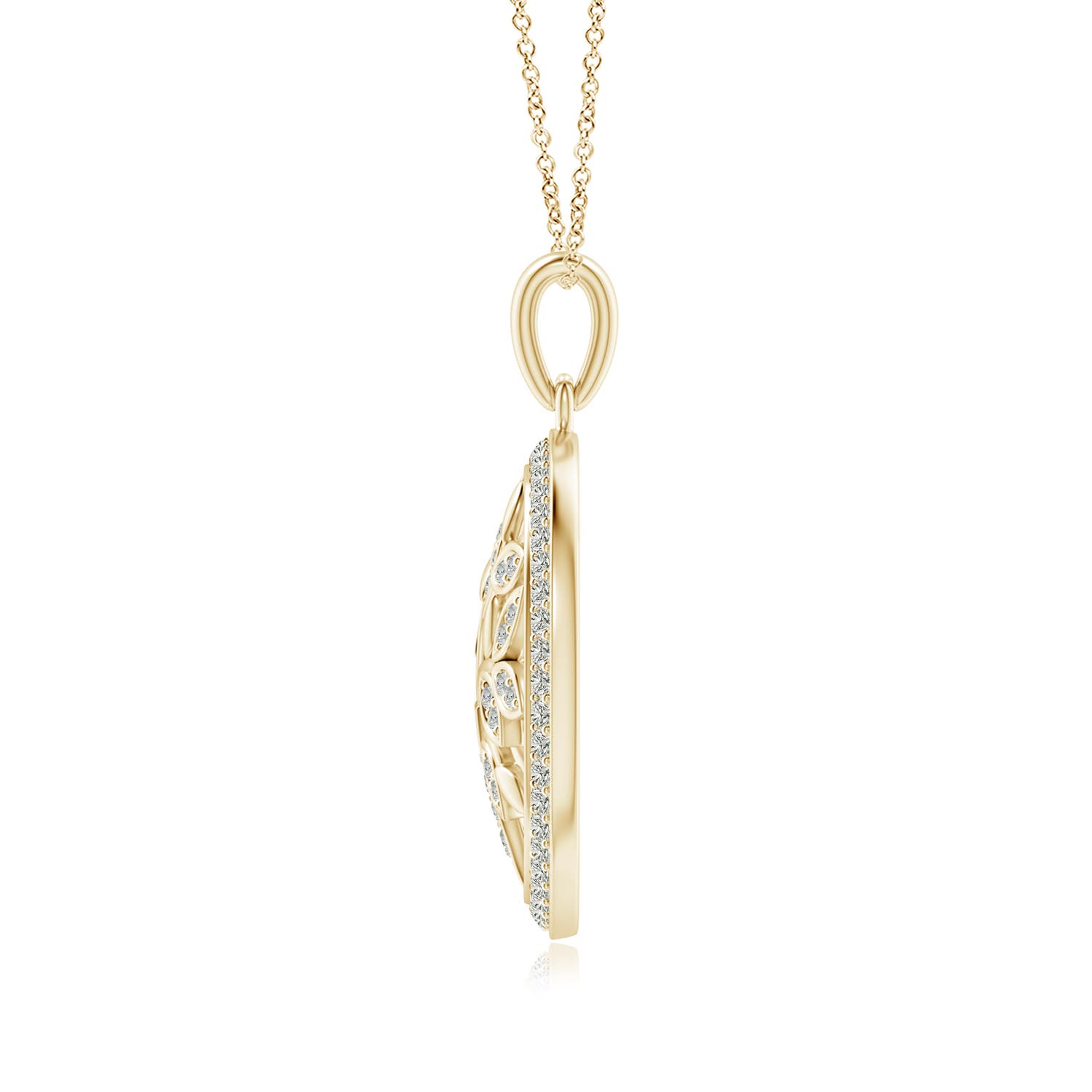 K, I3 / 0.4 CT / 14 KT Yellow Gold