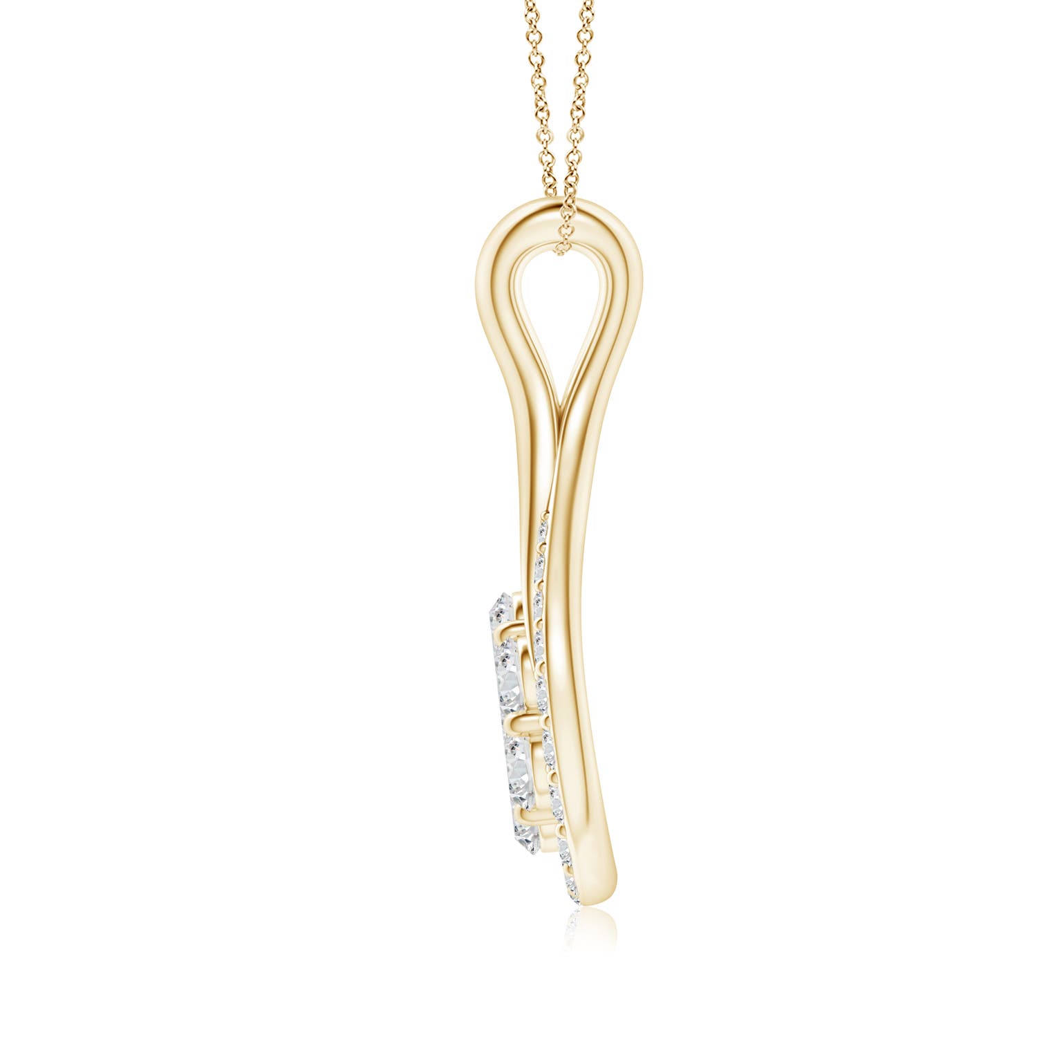 H, SI2 / 0.36 CT / 14 KT Yellow Gold