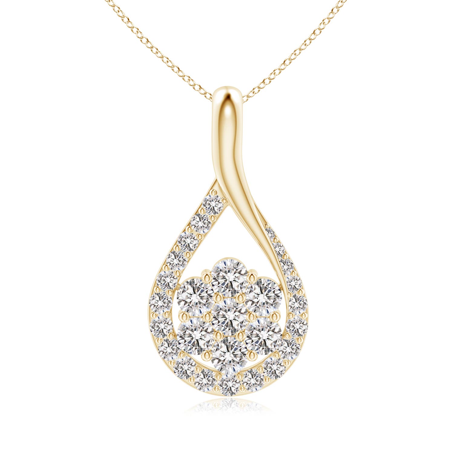 I-J, I1-I2 / 0.36 CT / 14 KT Yellow Gold