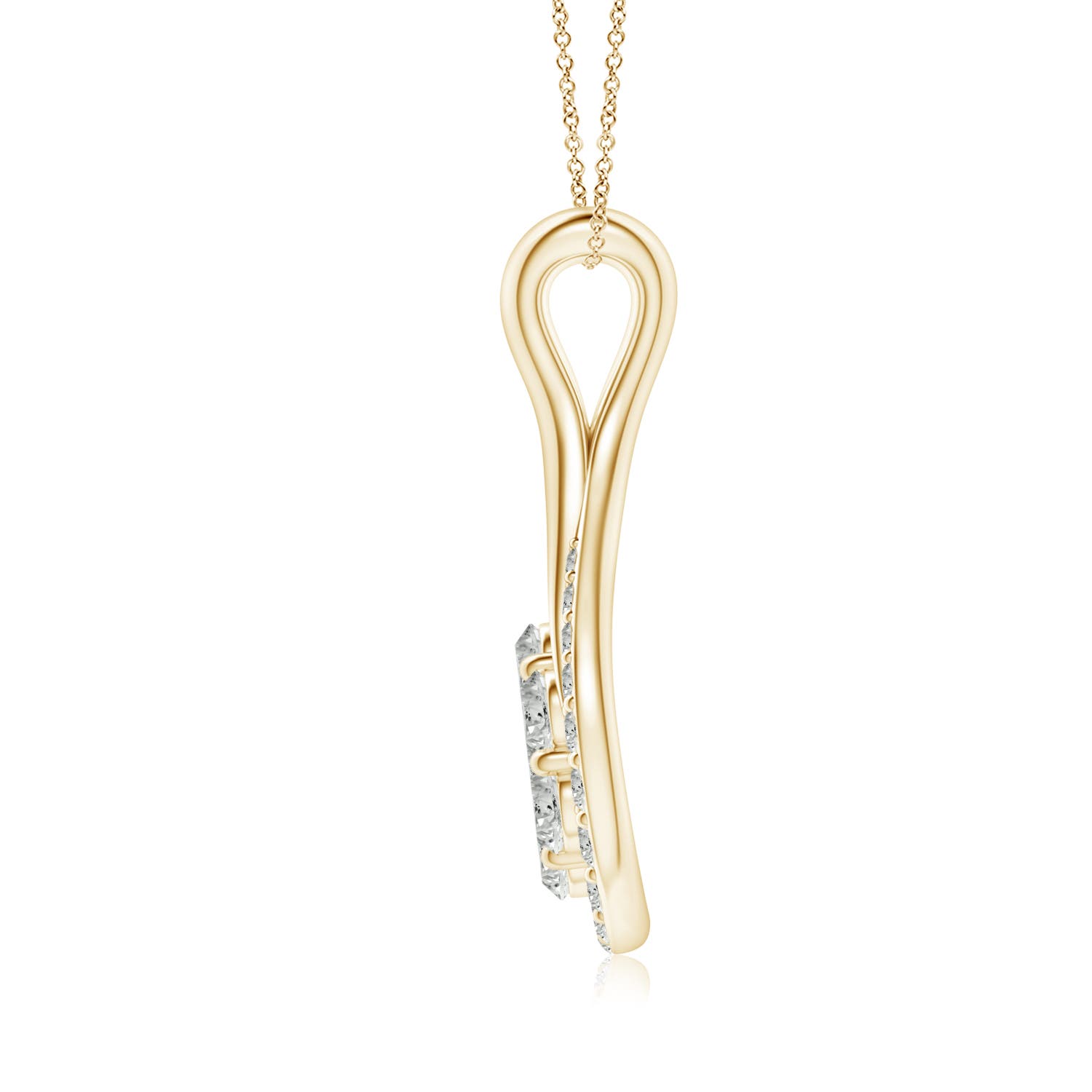 K, I3 / 0.36 CT / 14 KT Yellow Gold