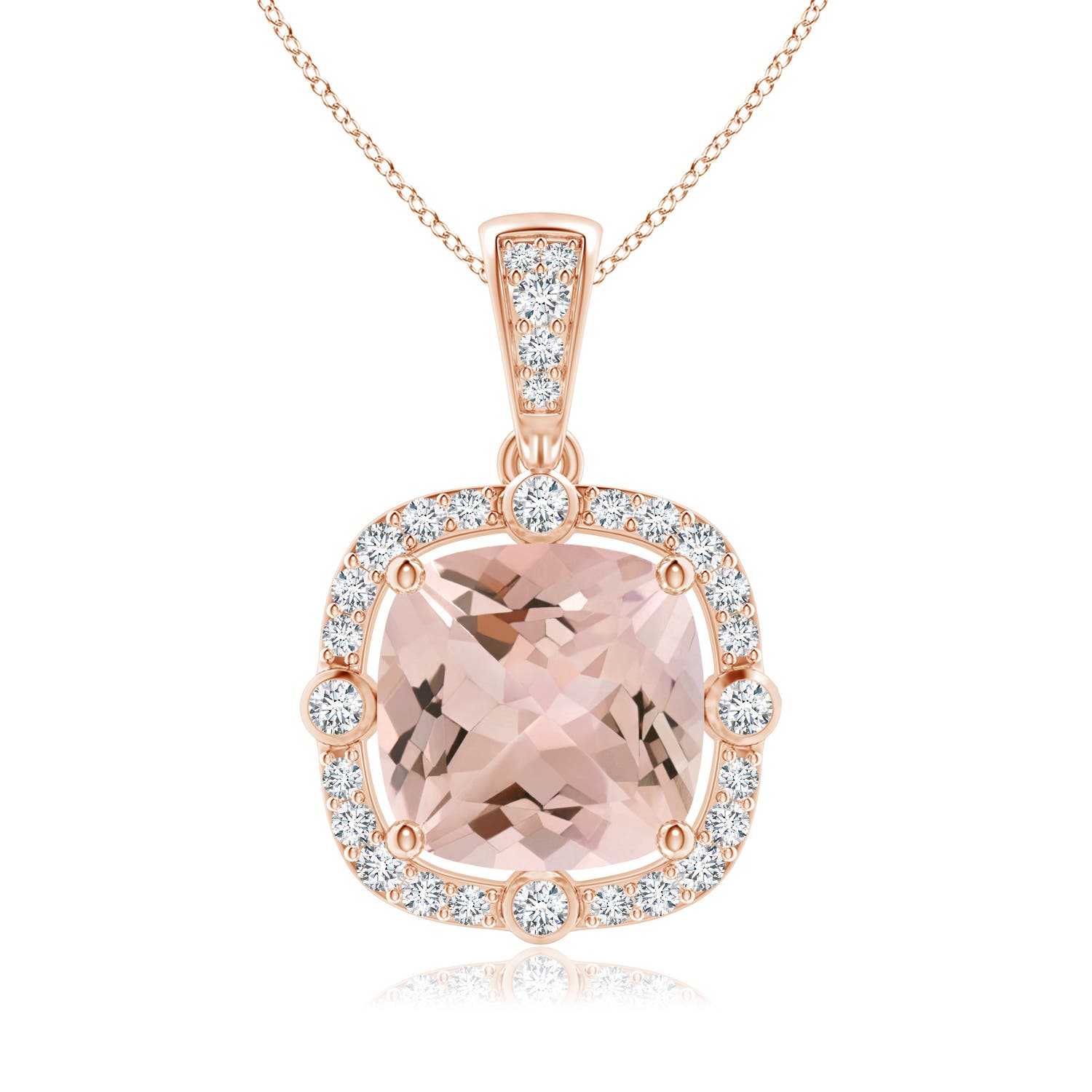 AA - Morganite / 2.01 CT / 14 KT Rose Gold