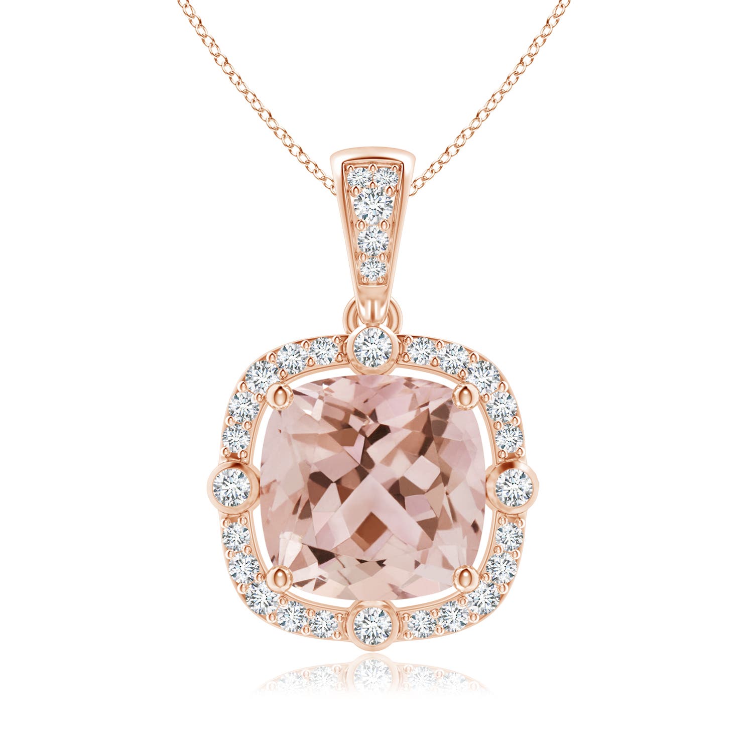 AAA - Morganite / 2.01 CT / 14 KT Rose Gold