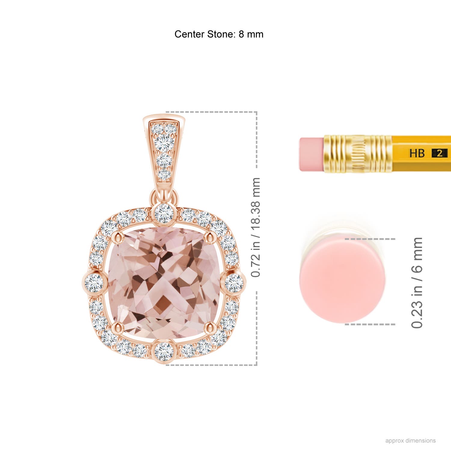 AAA - Morganite / 2.01 CT / 14 KT Rose Gold