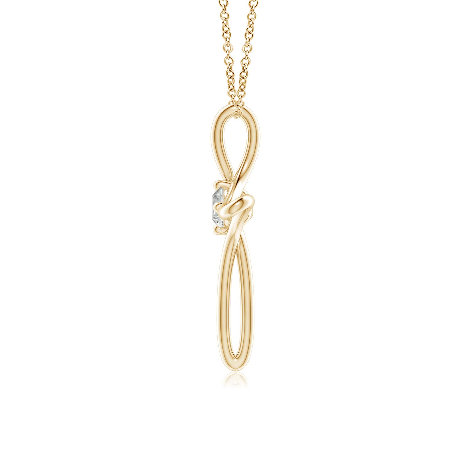 K, I3 / 0.16 CT / 14 KT Yellow Gold