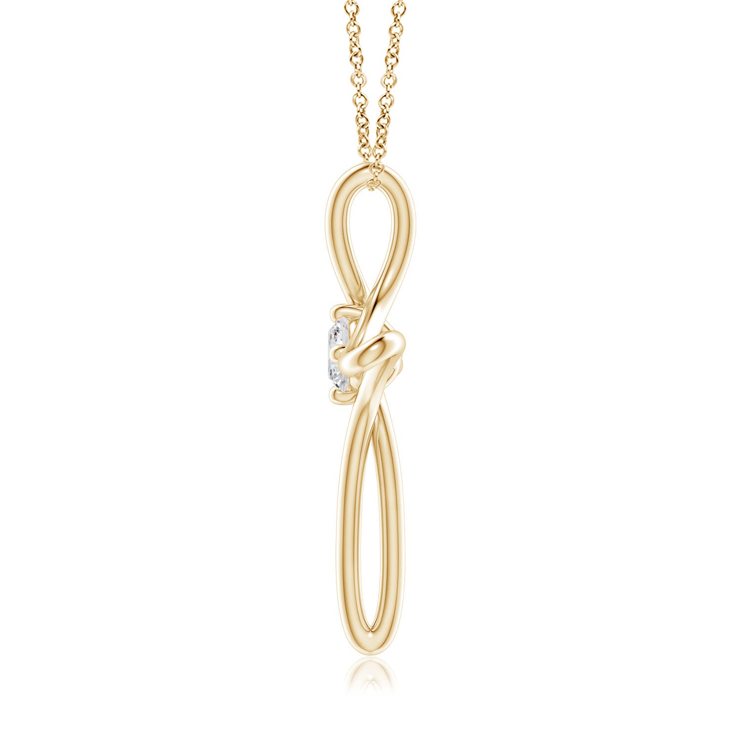 H, SI2 / 0.25 CT / 14 KT Yellow Gold