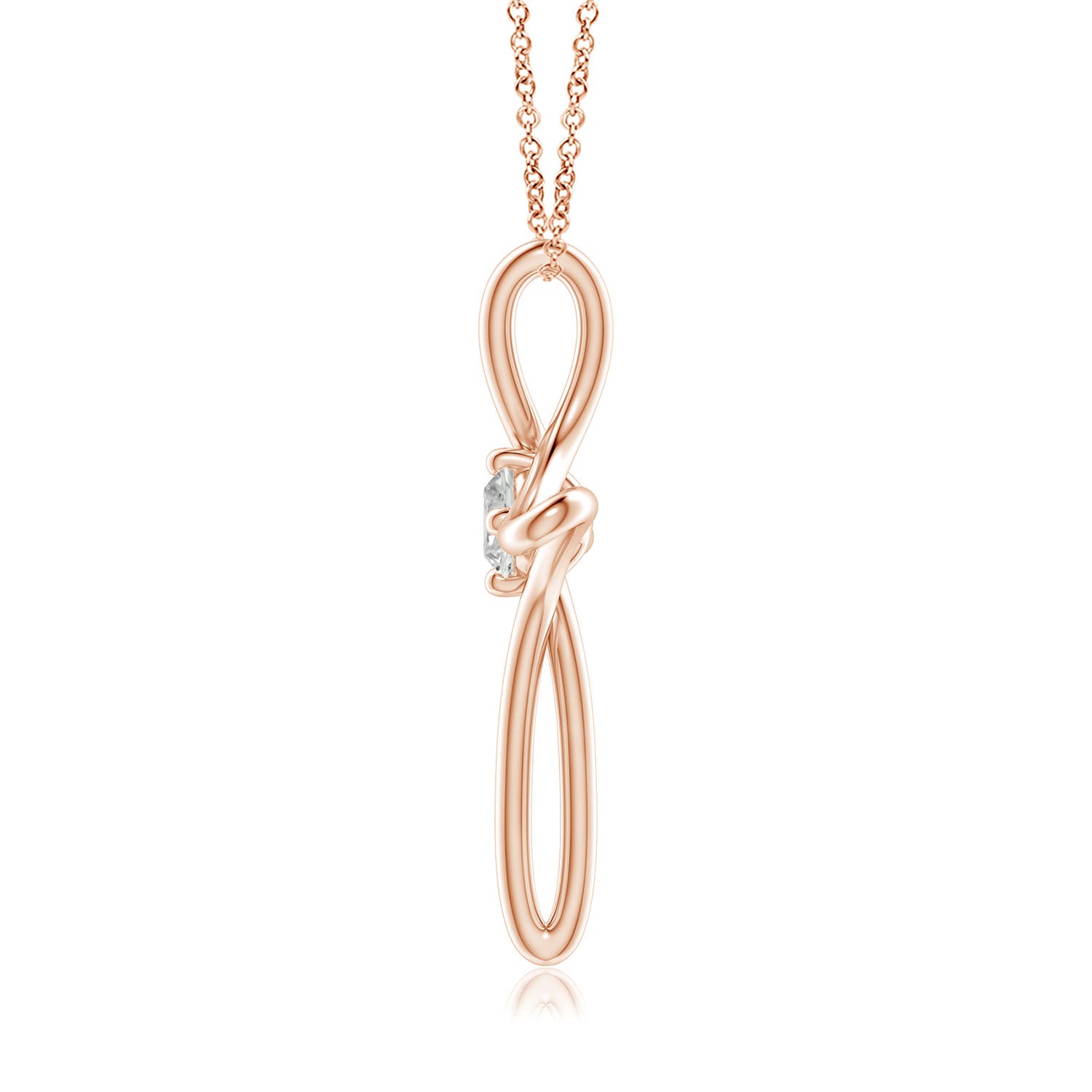 K, I3 / 0.25 CT / 14 KT Rose Gold