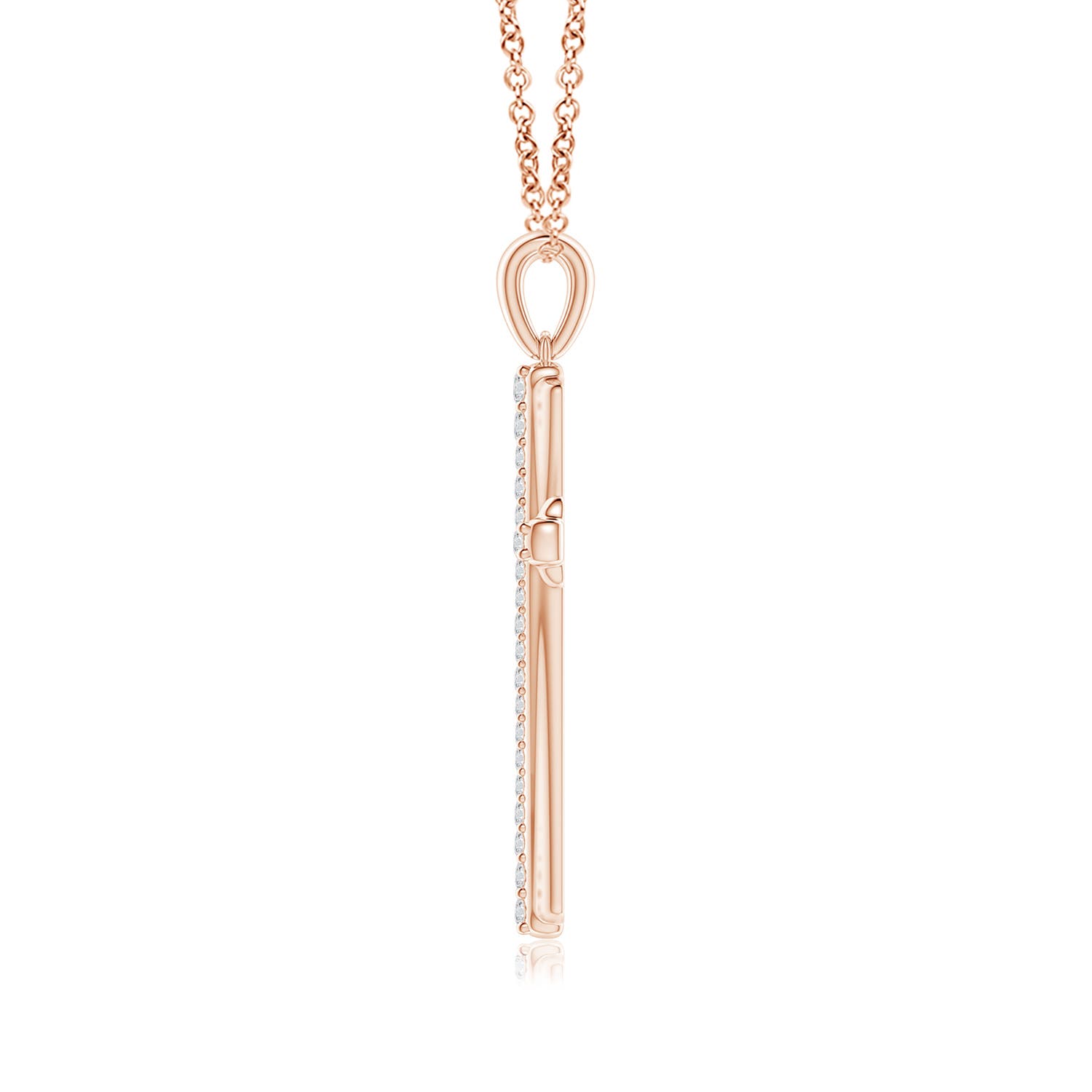 H, SI2 / 0.2 CT / 14 KT Rose Gold