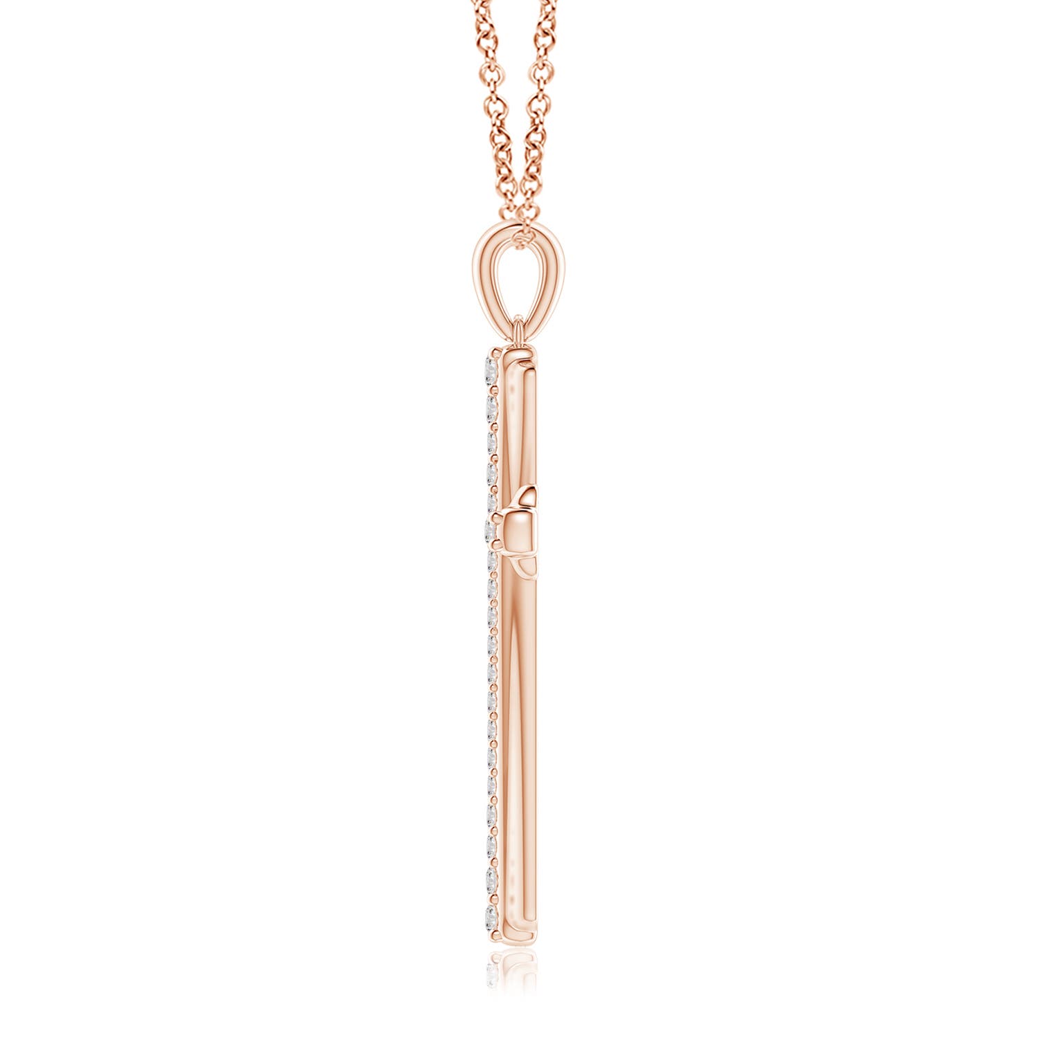 I-J, I1-I2 / 0.25 CT / 14 KT Rose Gold