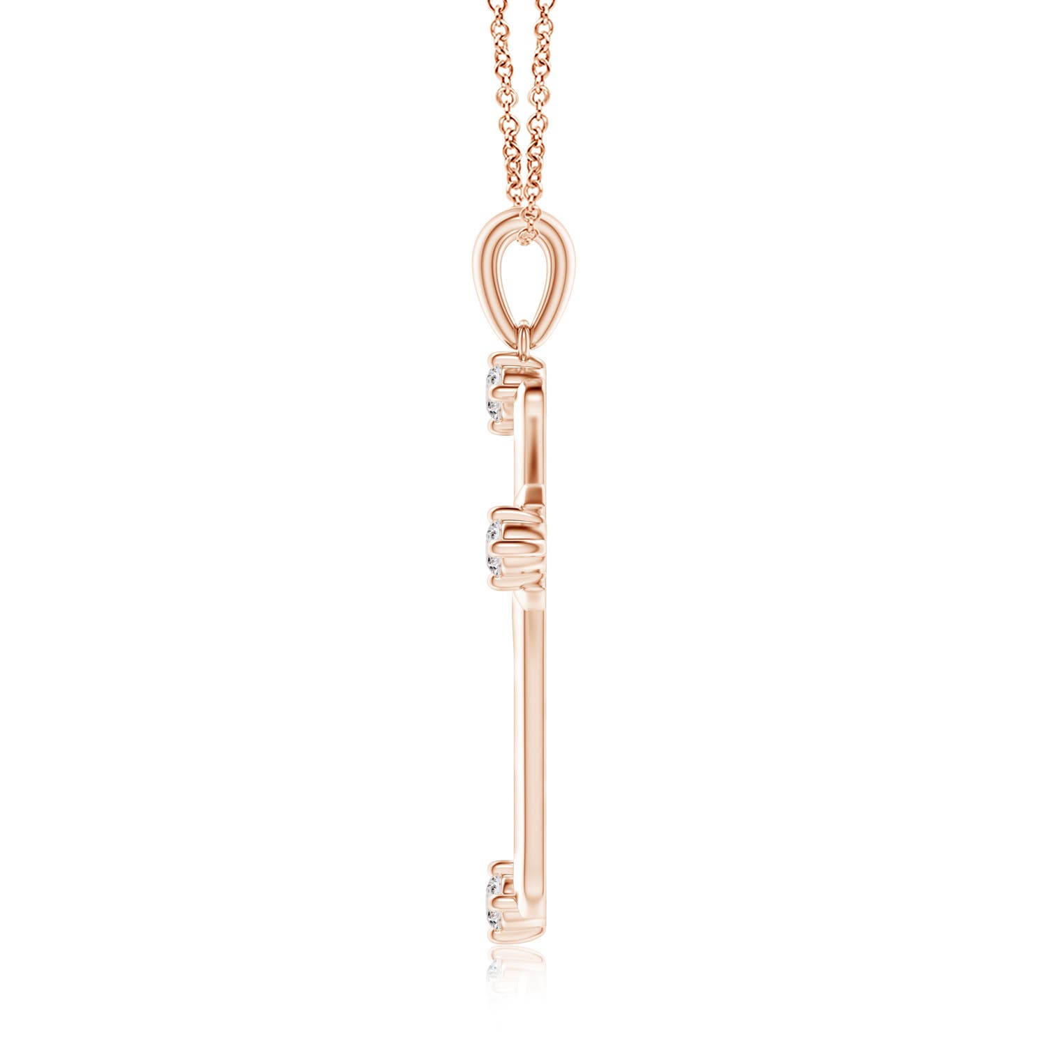 I-J, I1-I2 / 0.17 CT / 14 KT Rose Gold