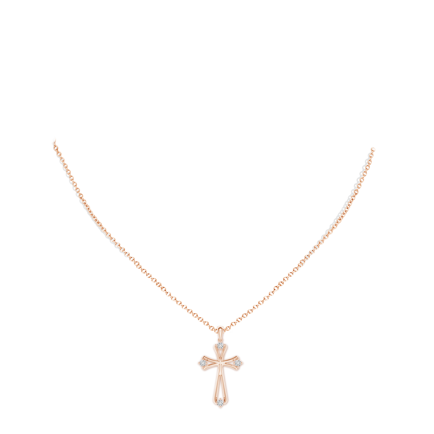 H, SI2 / 0.21 CT / 14 KT Rose Gold