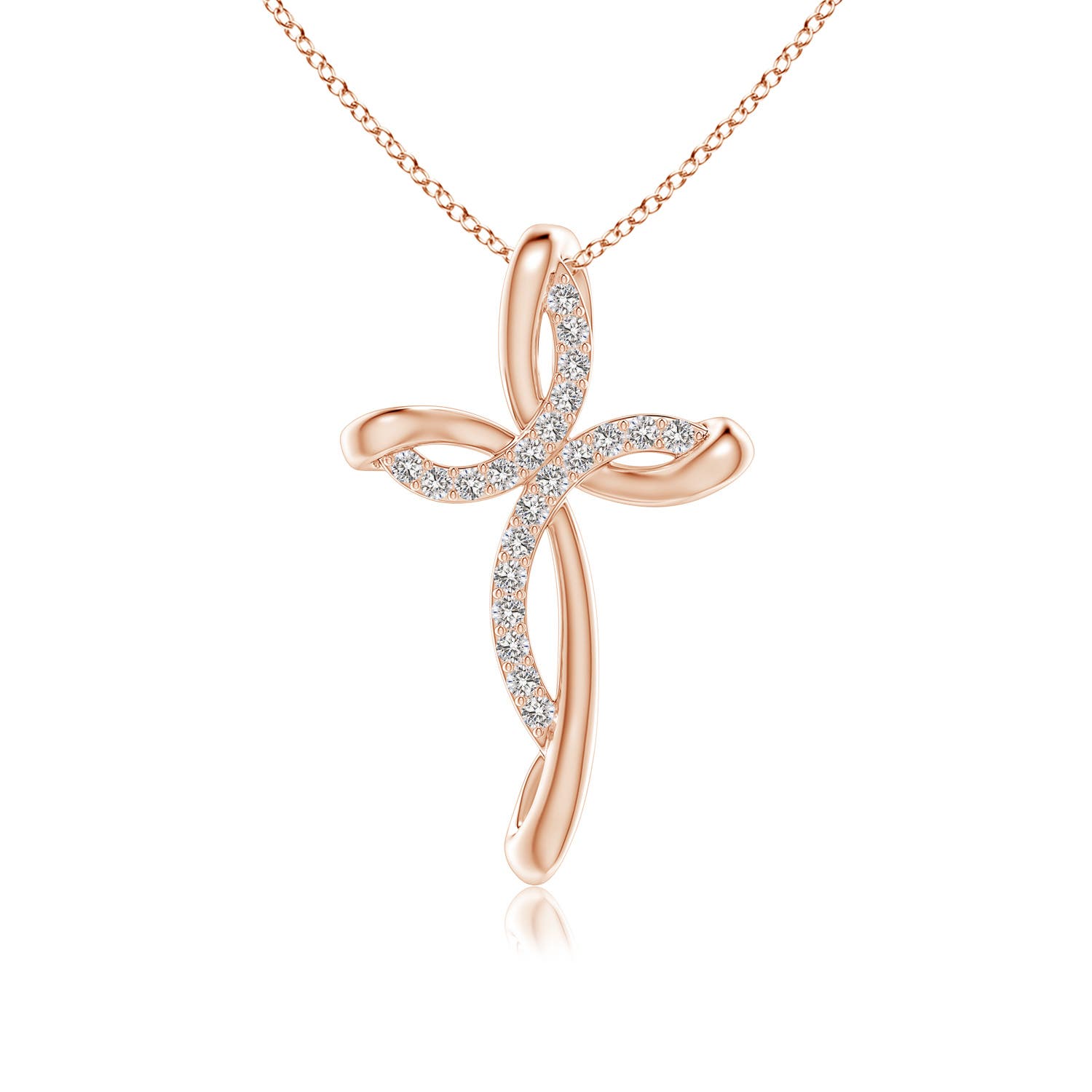 I-J, I1-I2 / 0.17 CT / 14 KT Rose Gold