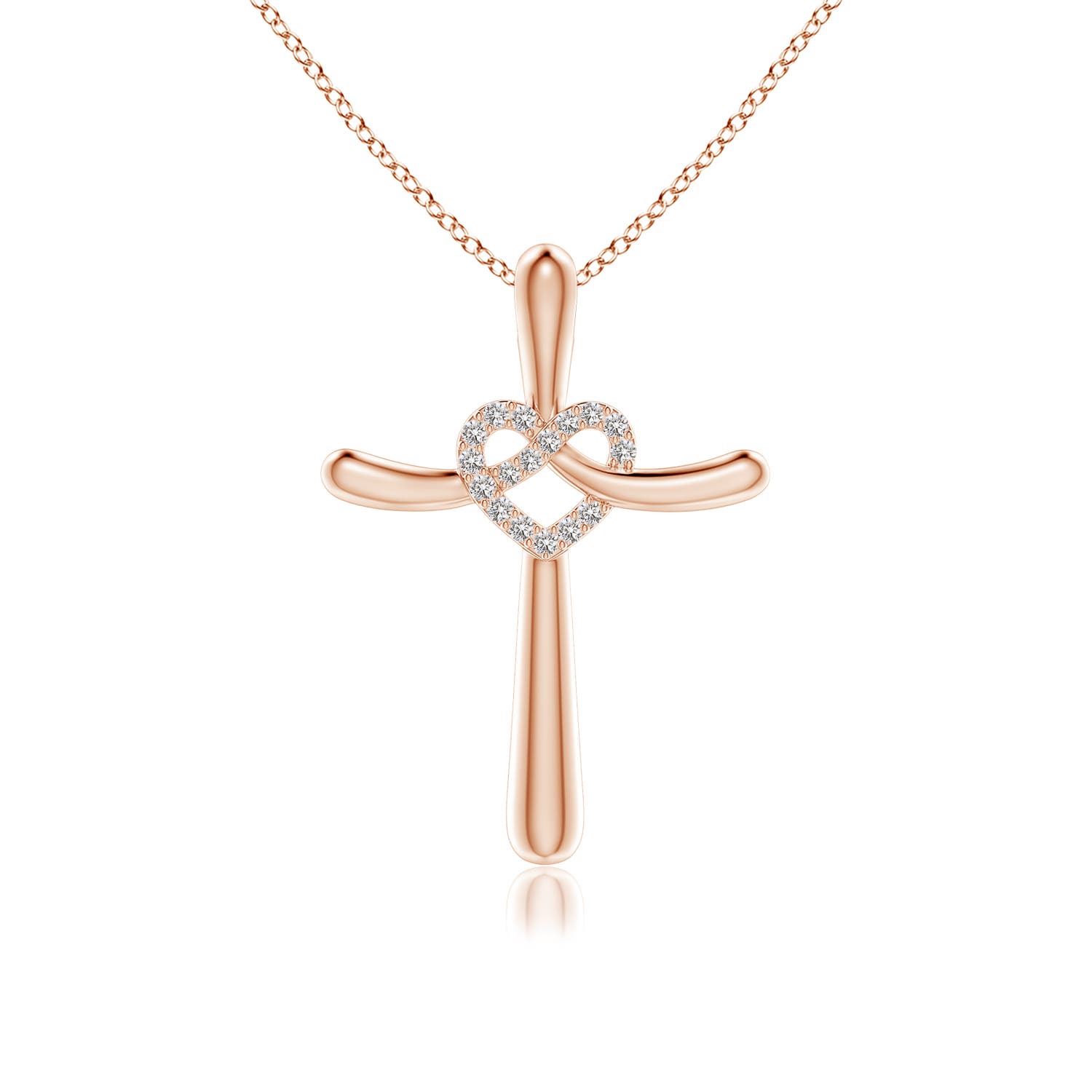 I-J, I1-I2 / 0.1 CT / 14 KT Rose Gold