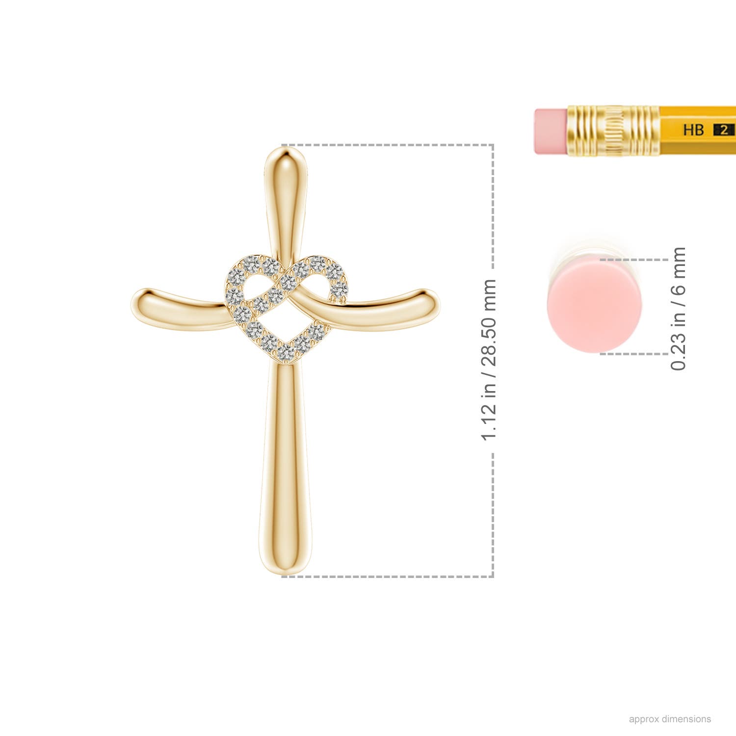 K, I3 / 0.1 CT / 14 KT Yellow Gold