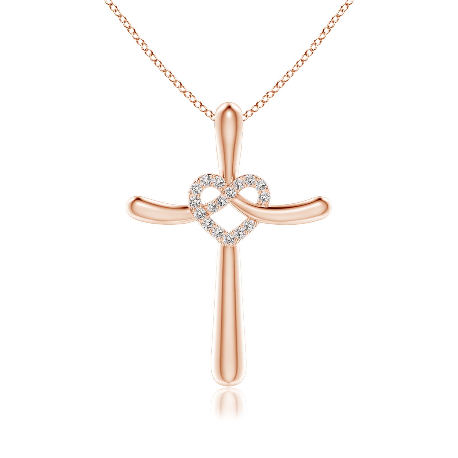 I-J, I1-I2 / 0.13 CT / 14 KT Rose Gold