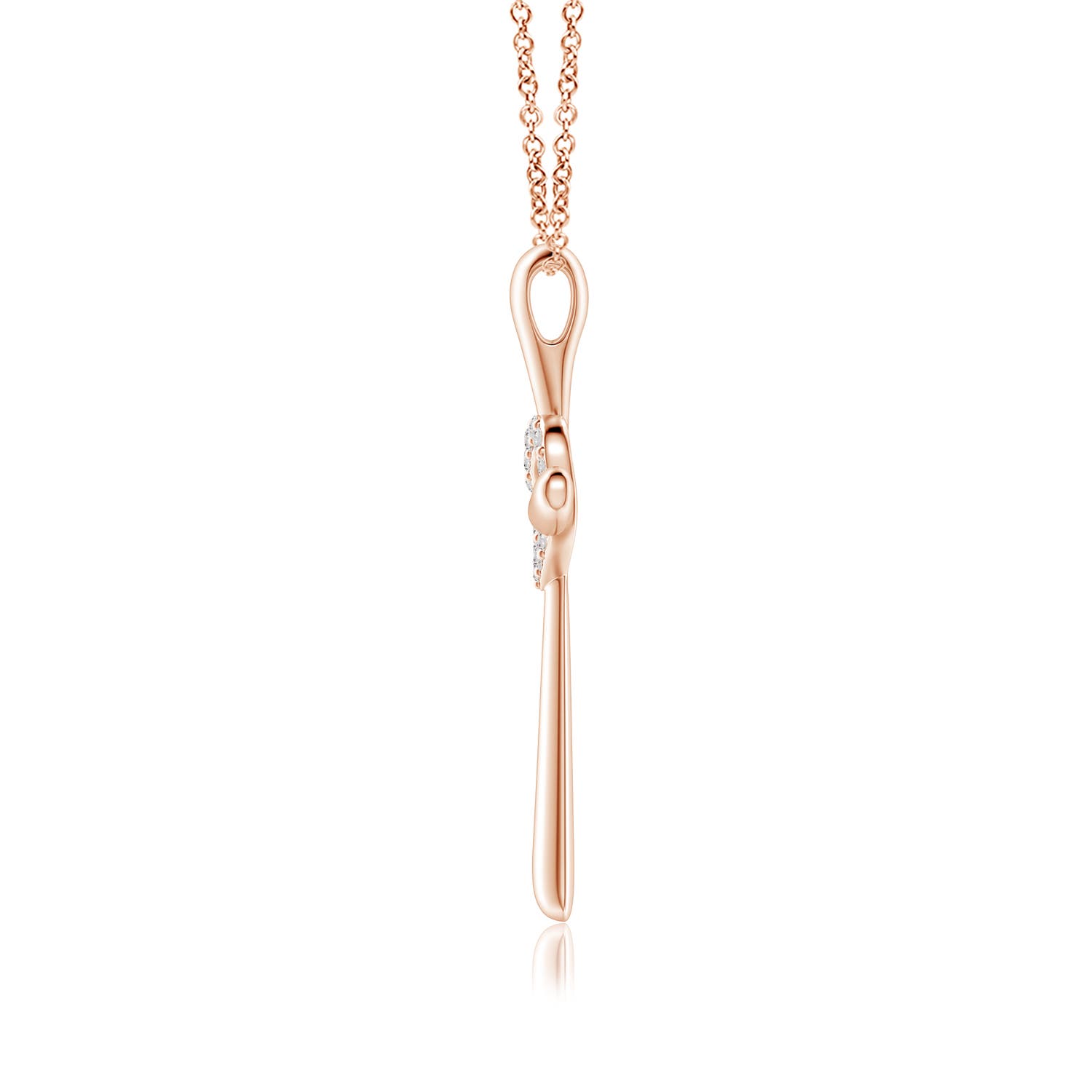 I-J, I1-I2 / 0.13 CT / 14 KT Rose Gold