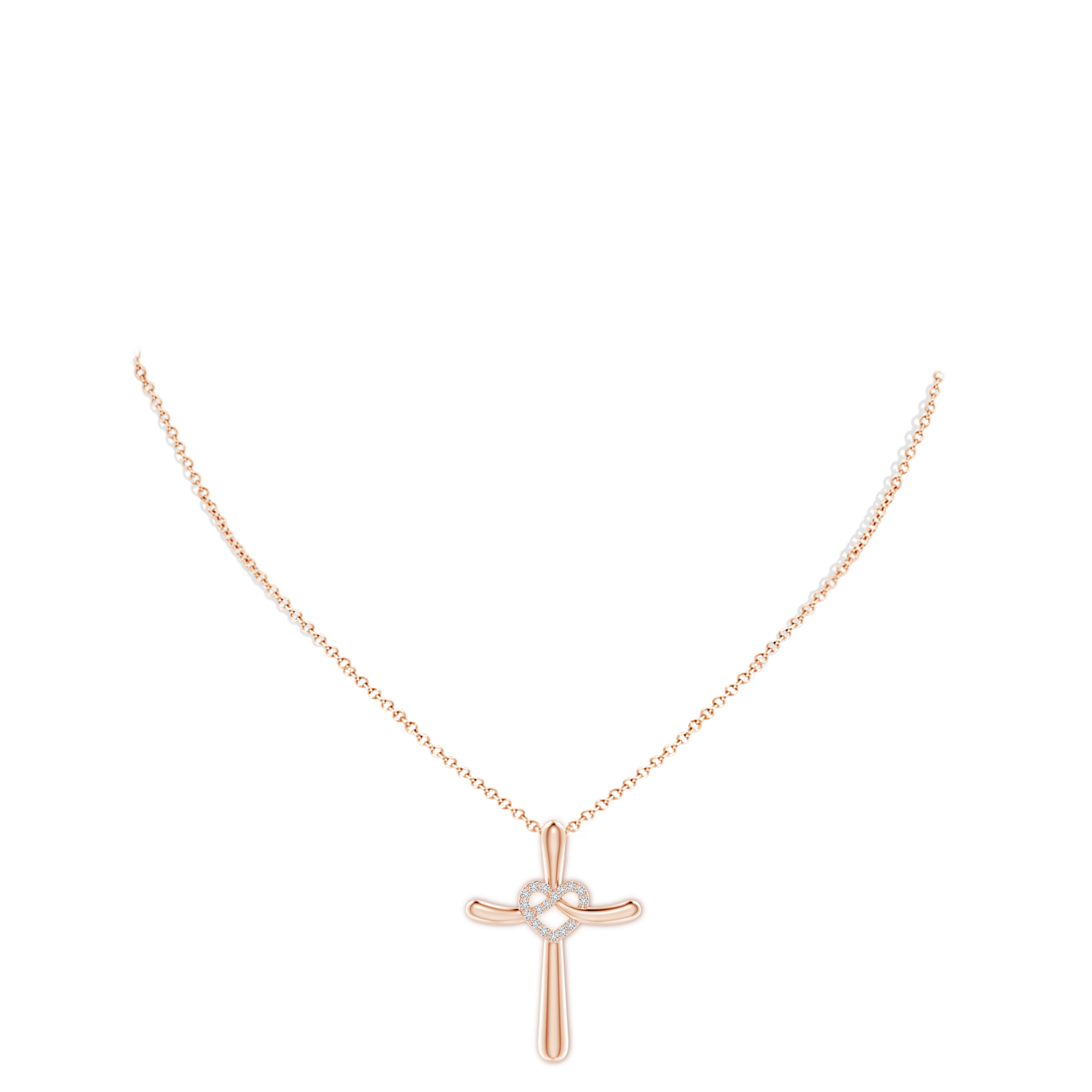 H, SI2 / 0.16 CT / 14 KT Rose Gold