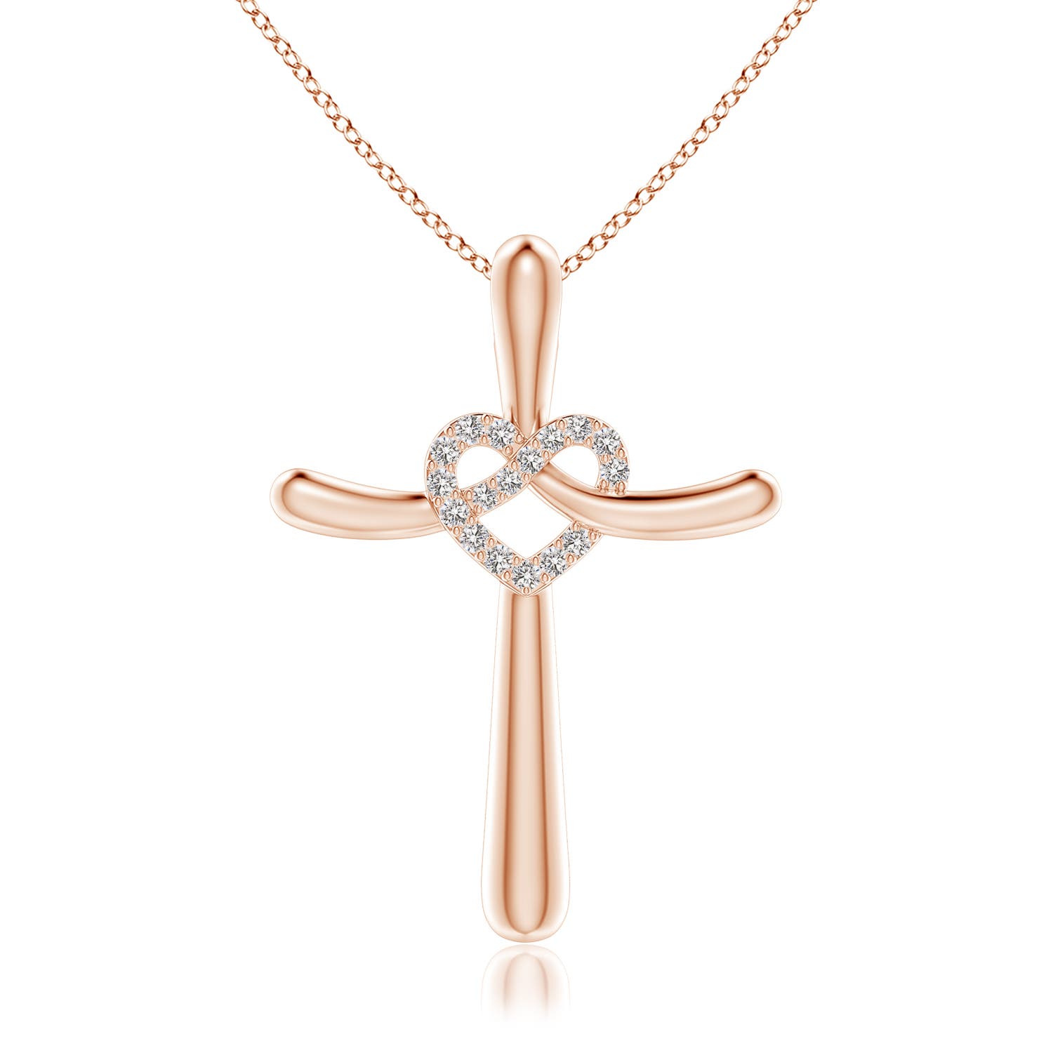 I-J, I1-I2 / 0.16 CT / 14 KT Rose Gold