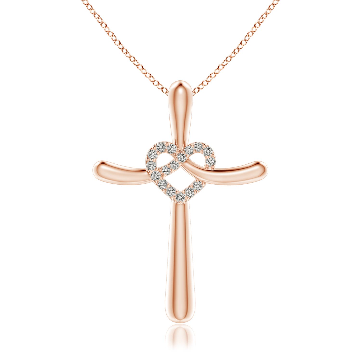 K, I3 / 0.16 CT / 14 KT Rose Gold