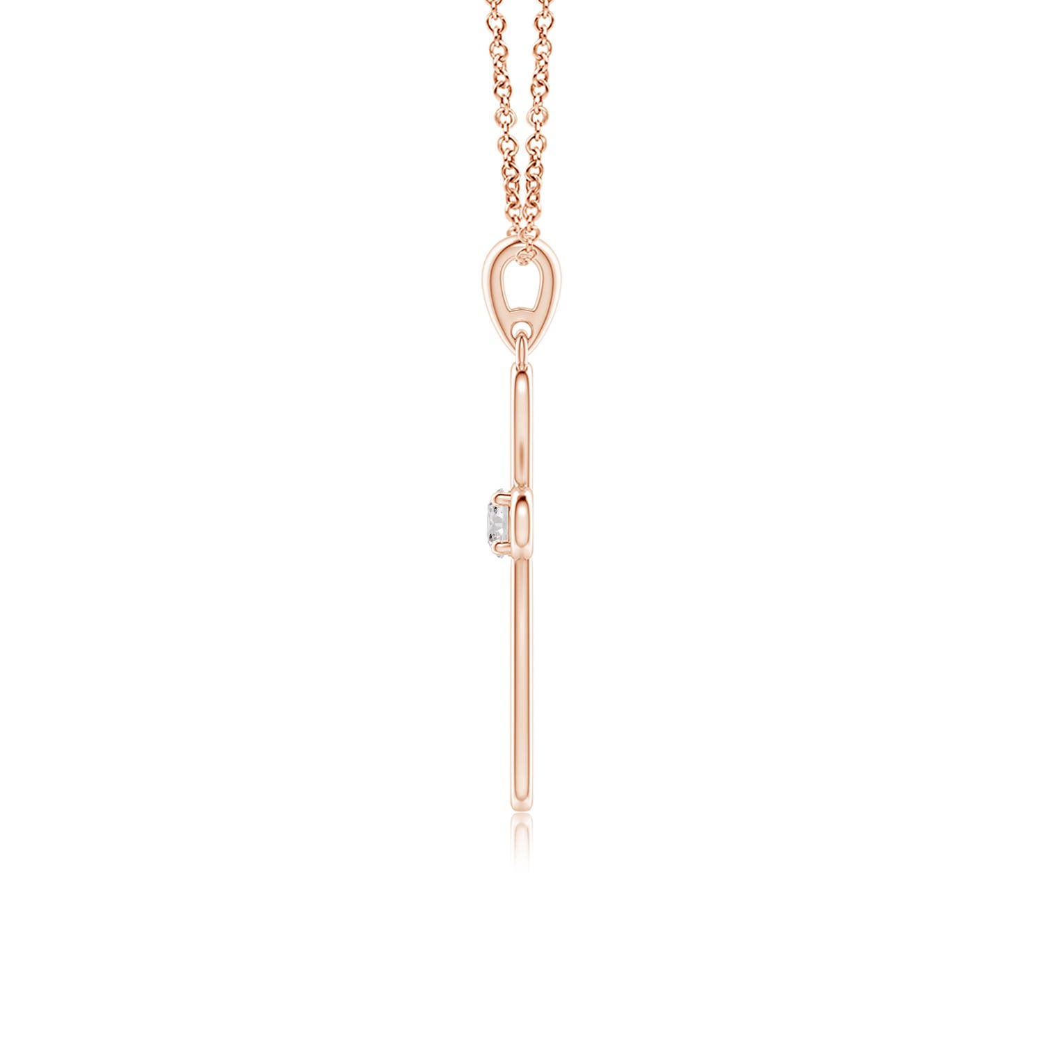 I-J, I1-I2 / 0.05 CT / 14 KT Rose Gold