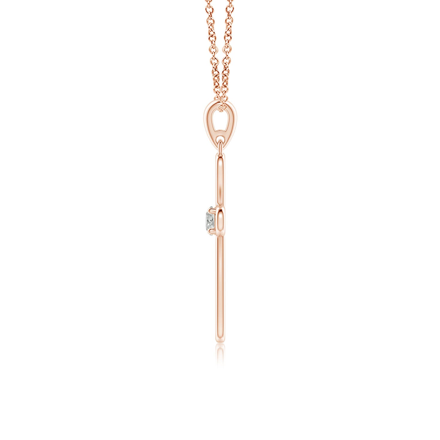 K, I3 / 0.05 CT / 14 KT Rose Gold