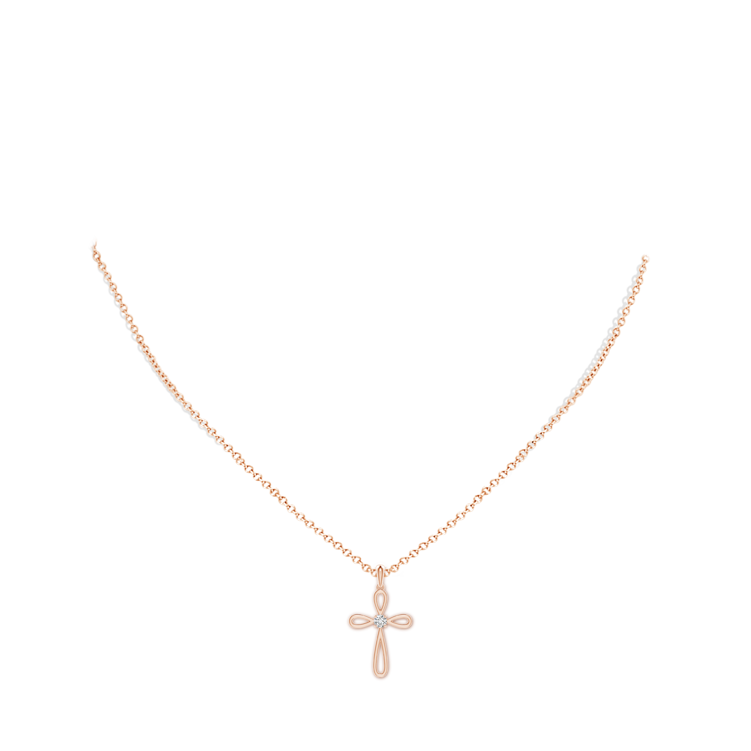 H, SI2 / 0.07 CT / 14 KT Rose Gold