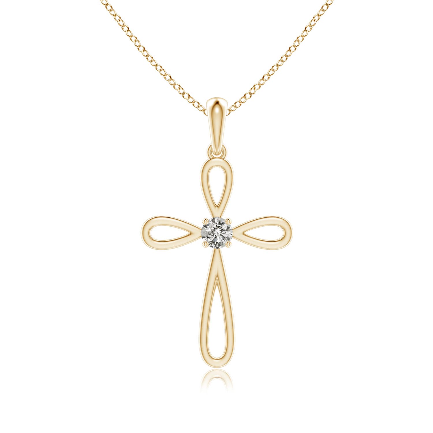 K, I3 / 0.07 CT / 14 KT Yellow Gold