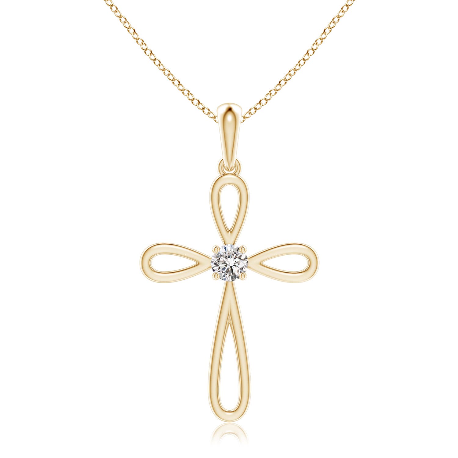 I-J, I1-I2 / 0.1 CT / 14 KT Yellow Gold