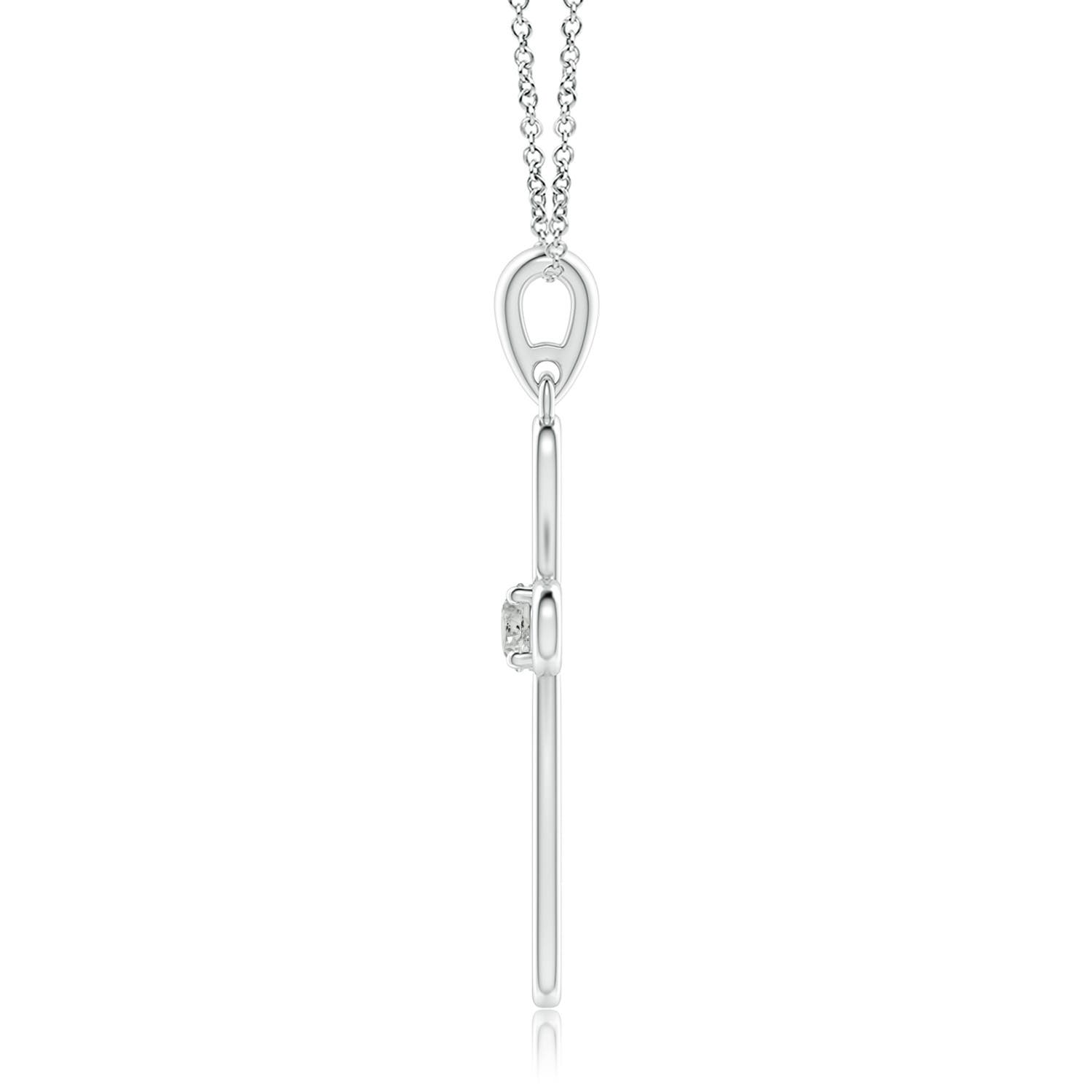 K, I3 / 0.1 CT / 14 KT White Gold