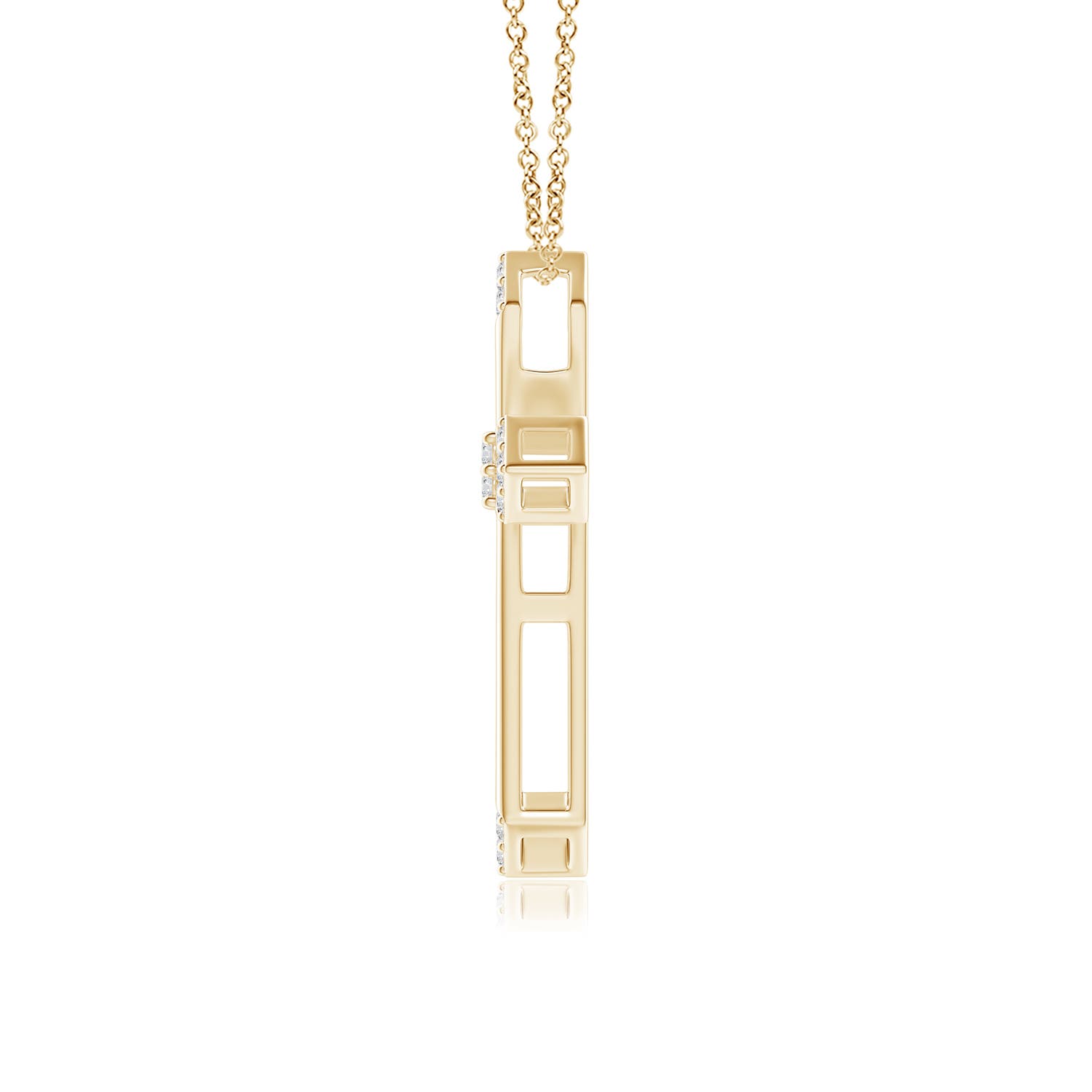 H, SI2 / 0.13 CT / 14 KT Yellow Gold