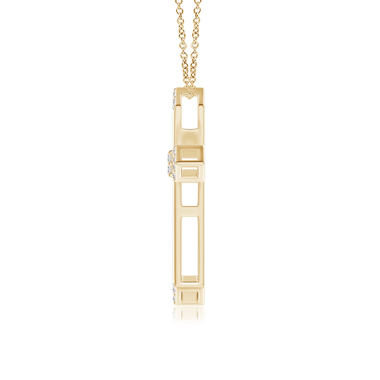 I-J, I1-I2 / 0.13 CT / 14 KT Yellow Gold