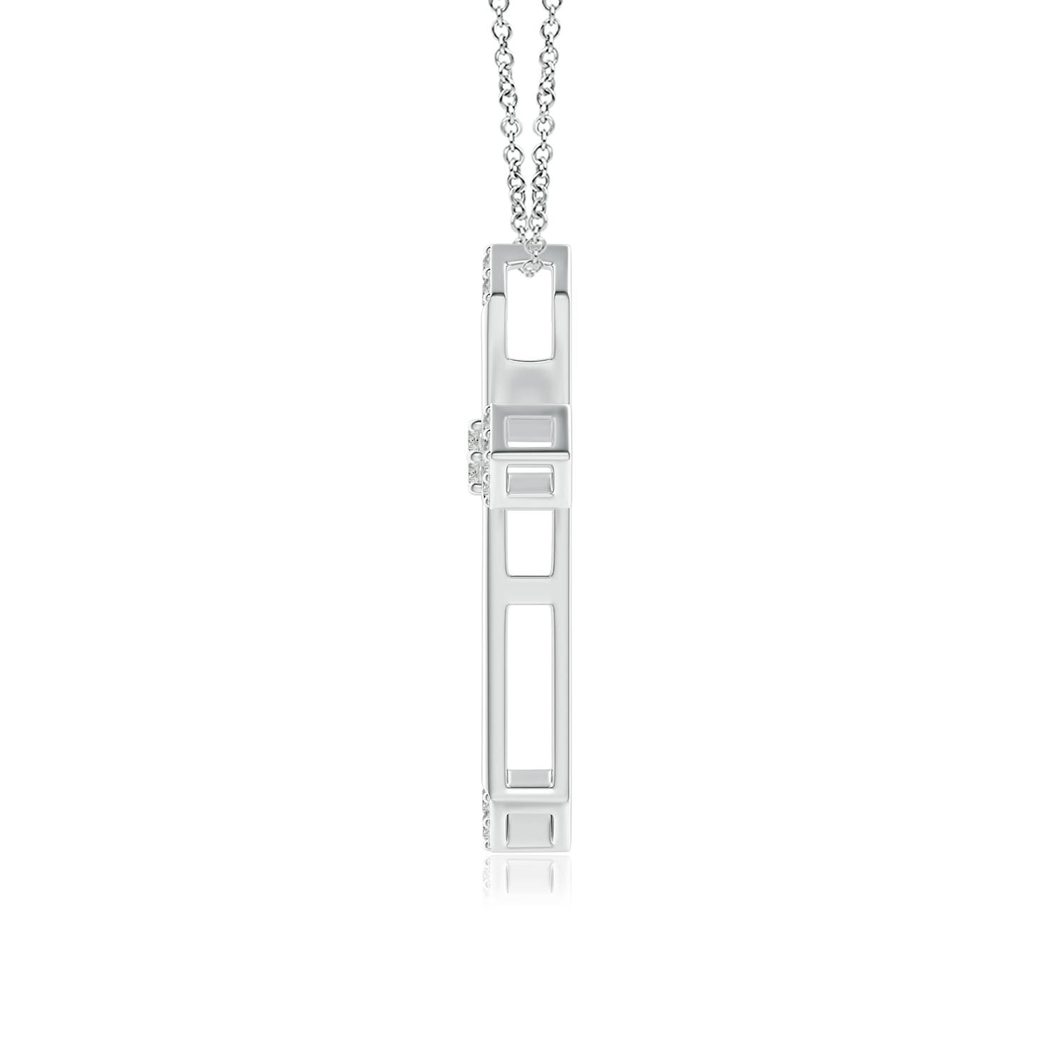 K, I3 / 0.13 CT / 14 KT White Gold