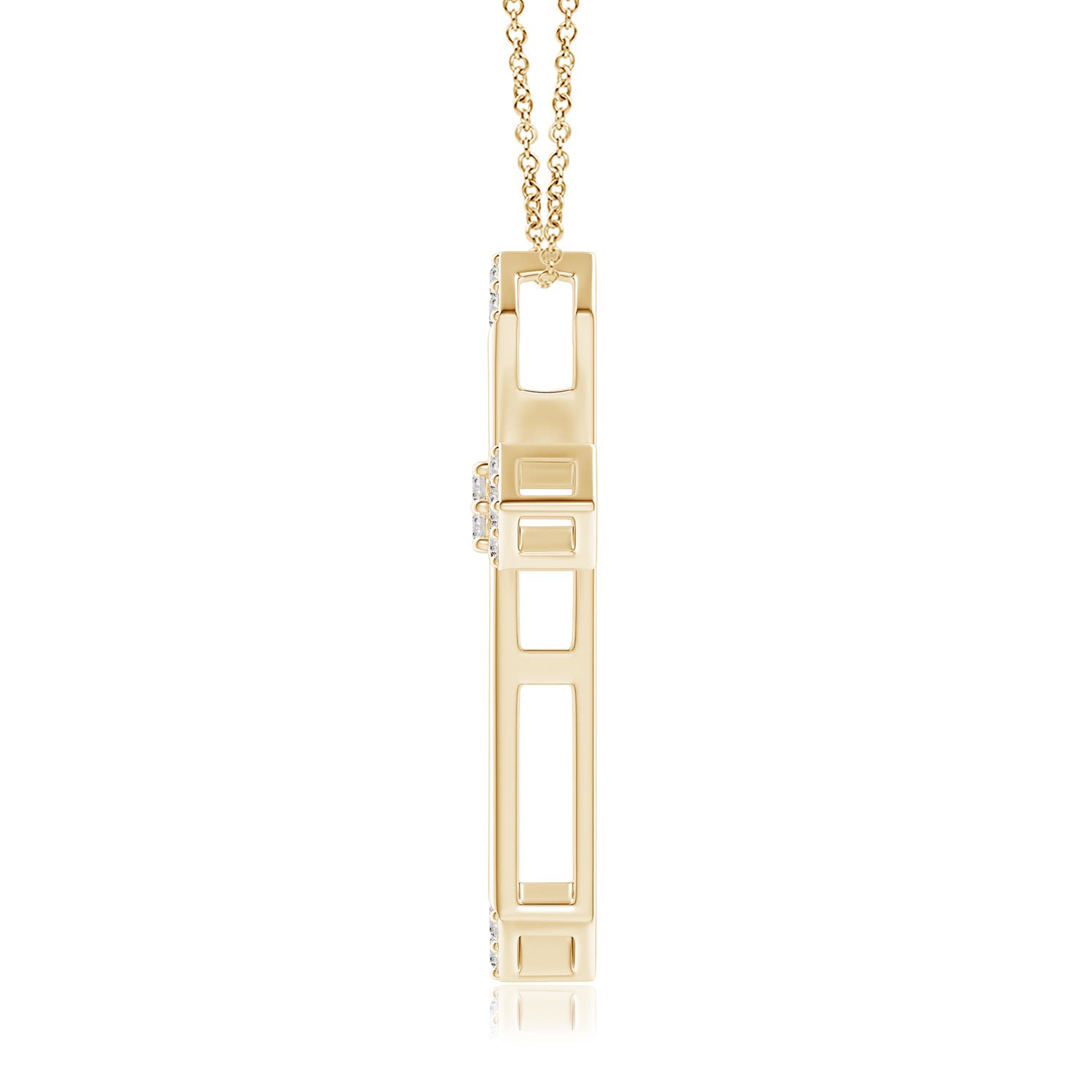 I-J, I1-I2 / 0.19 CT / 14 KT Yellow Gold