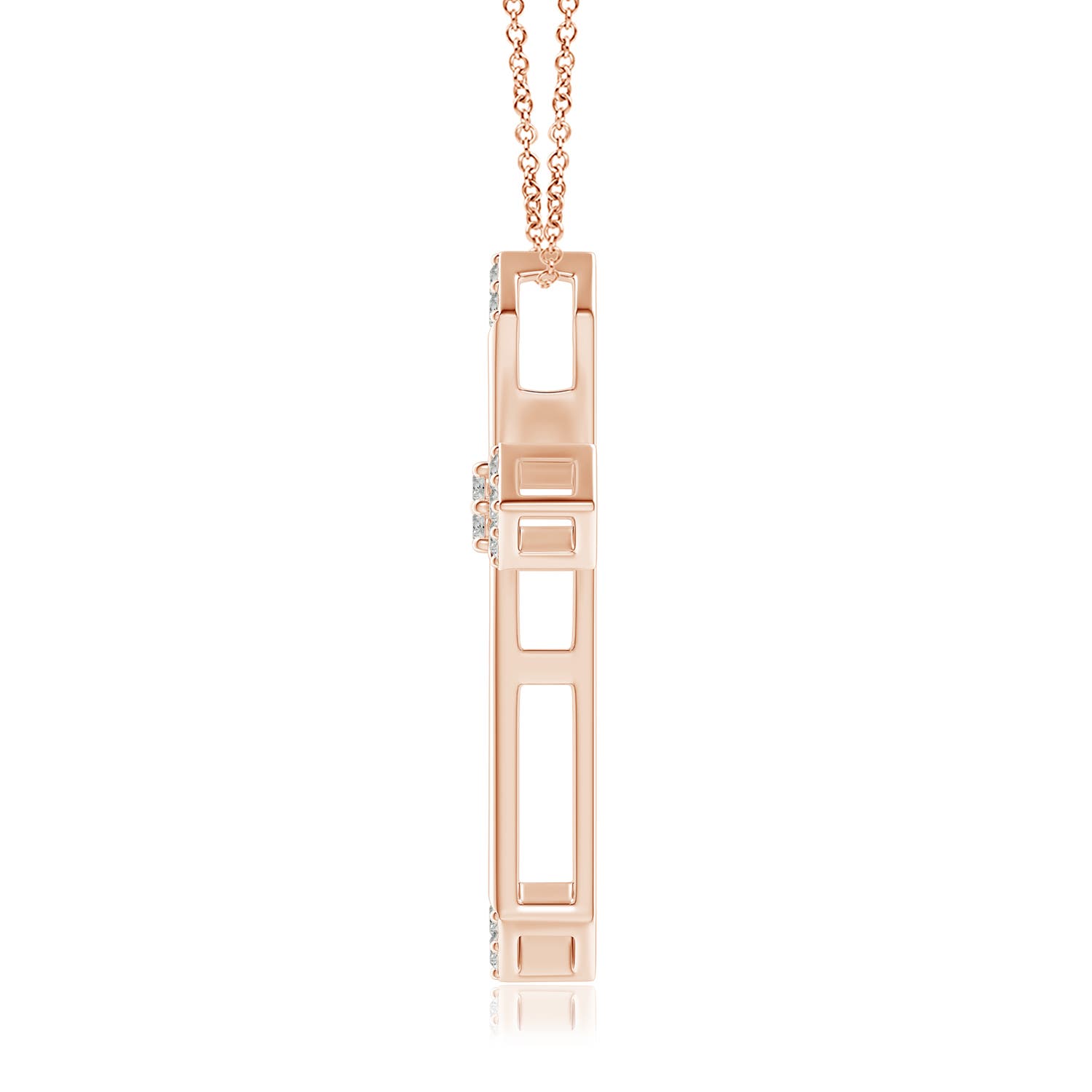 K, I3 / 0.19 CT / 14 KT Rose Gold