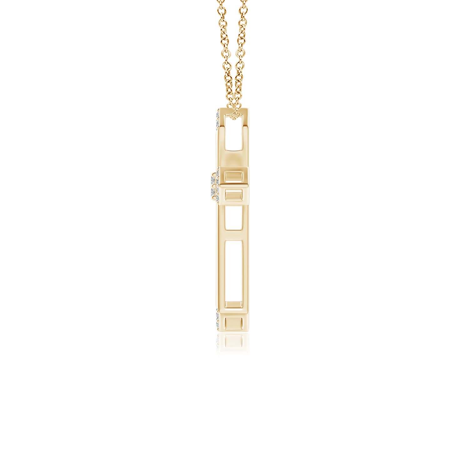 K, I3 / 0.08 CT / 14 KT Yellow Gold