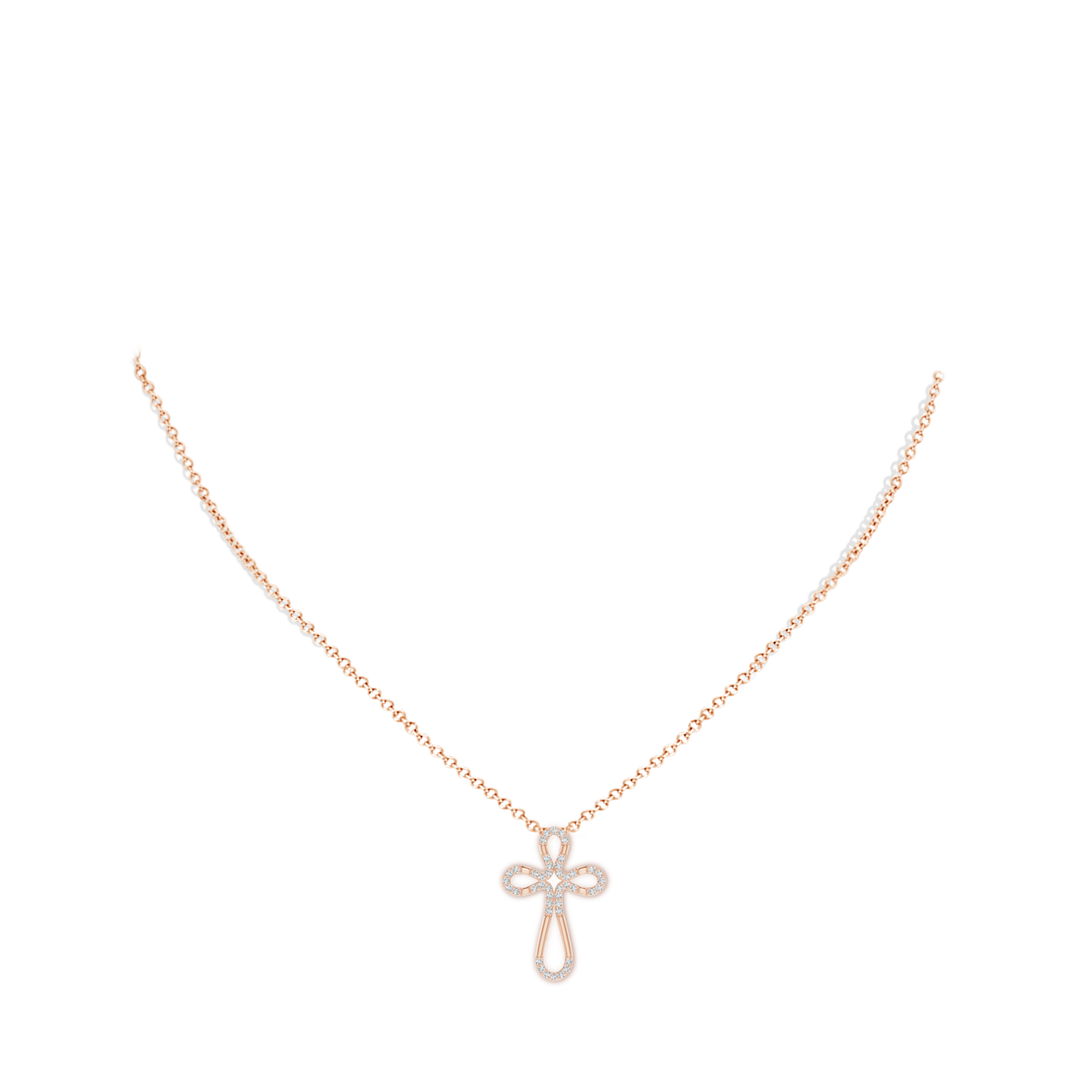 G, VS2 / 0.18 CT / 14 KT Rose Gold