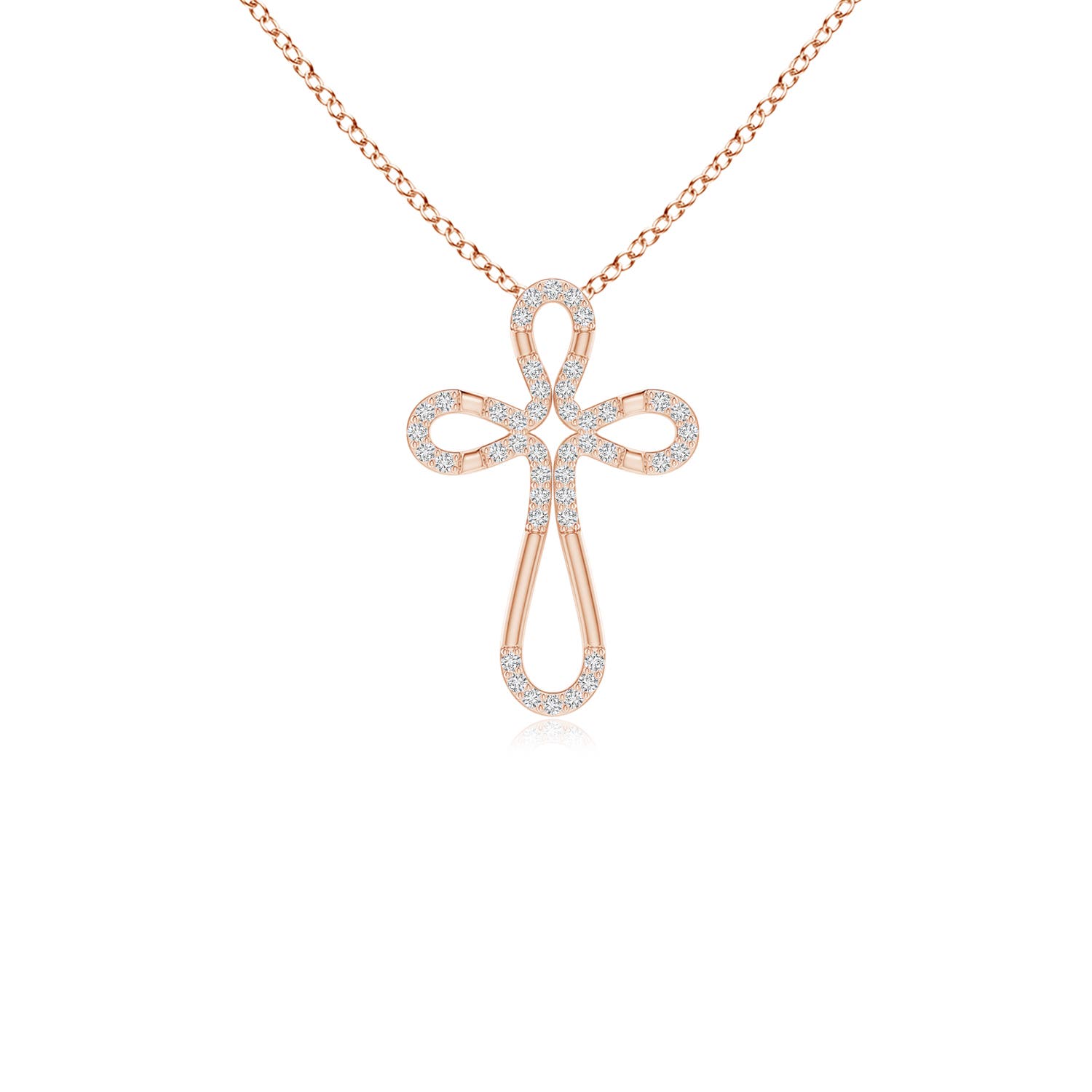 H, SI2 / 0.18 CT / 14 KT Rose Gold