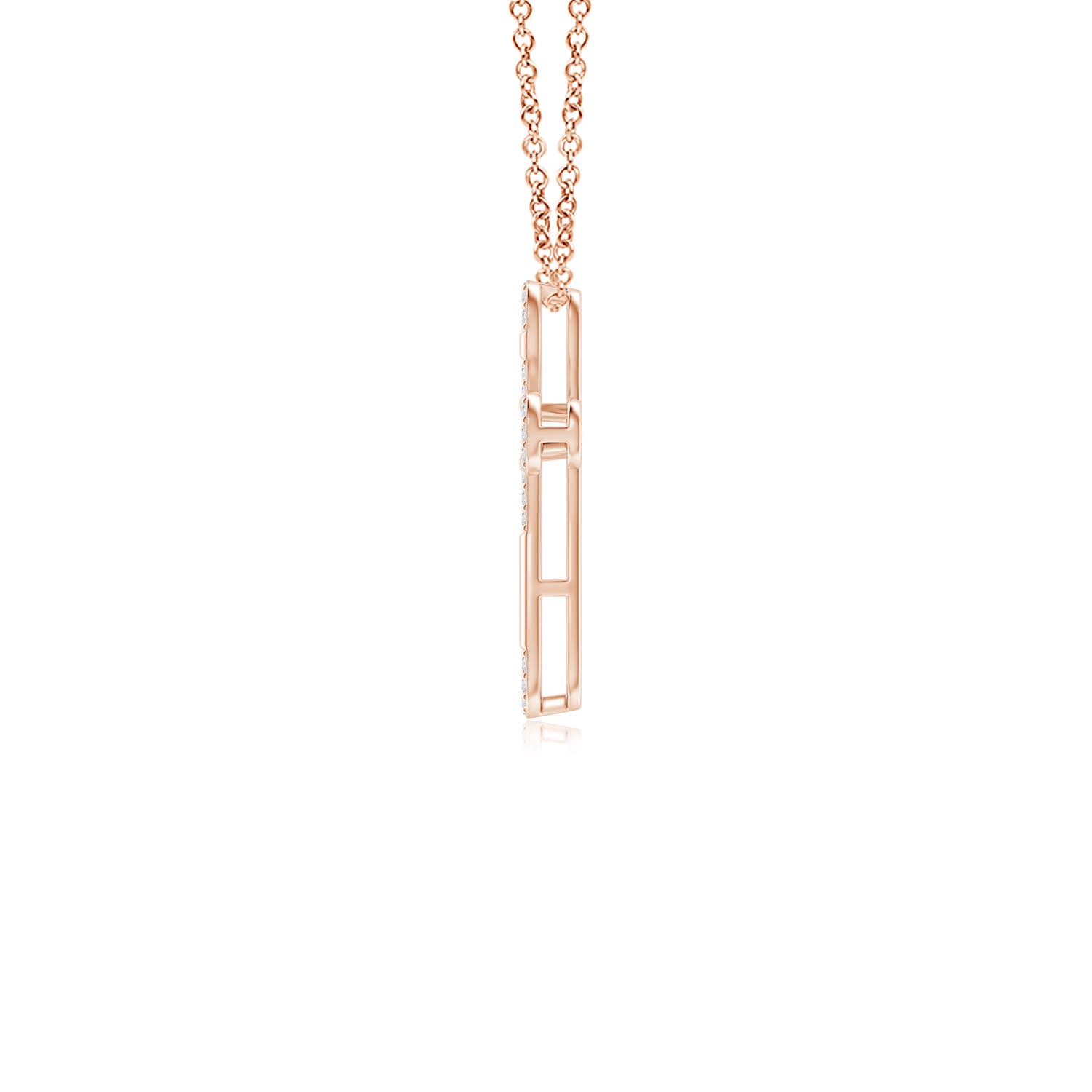 H, SI2 / 0.18 CT / 14 KT Rose Gold