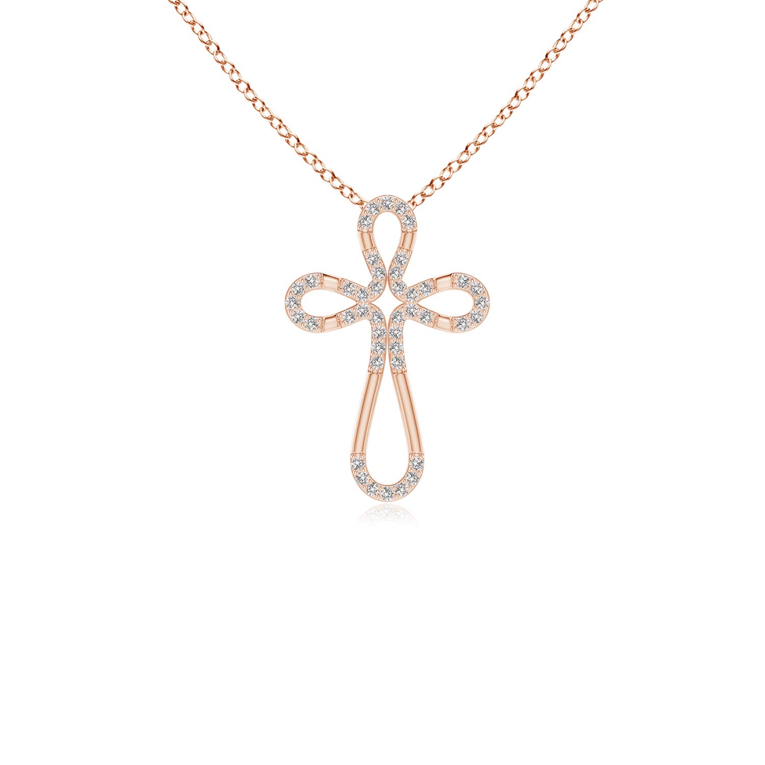 I-J, I1-I2 / 0.18 CT / 14 KT Rose Gold