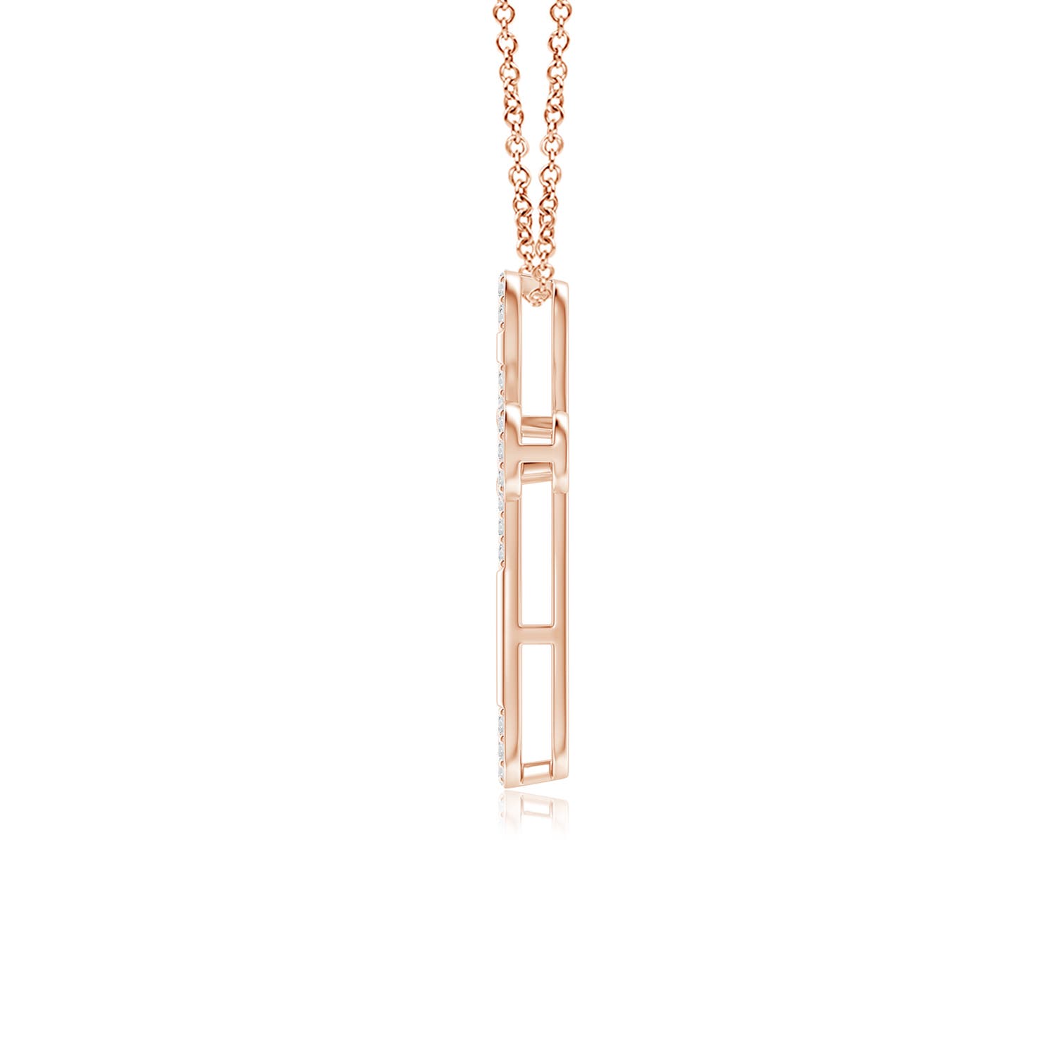 H, SI2 / 0.26 CT / 14 KT Rose Gold