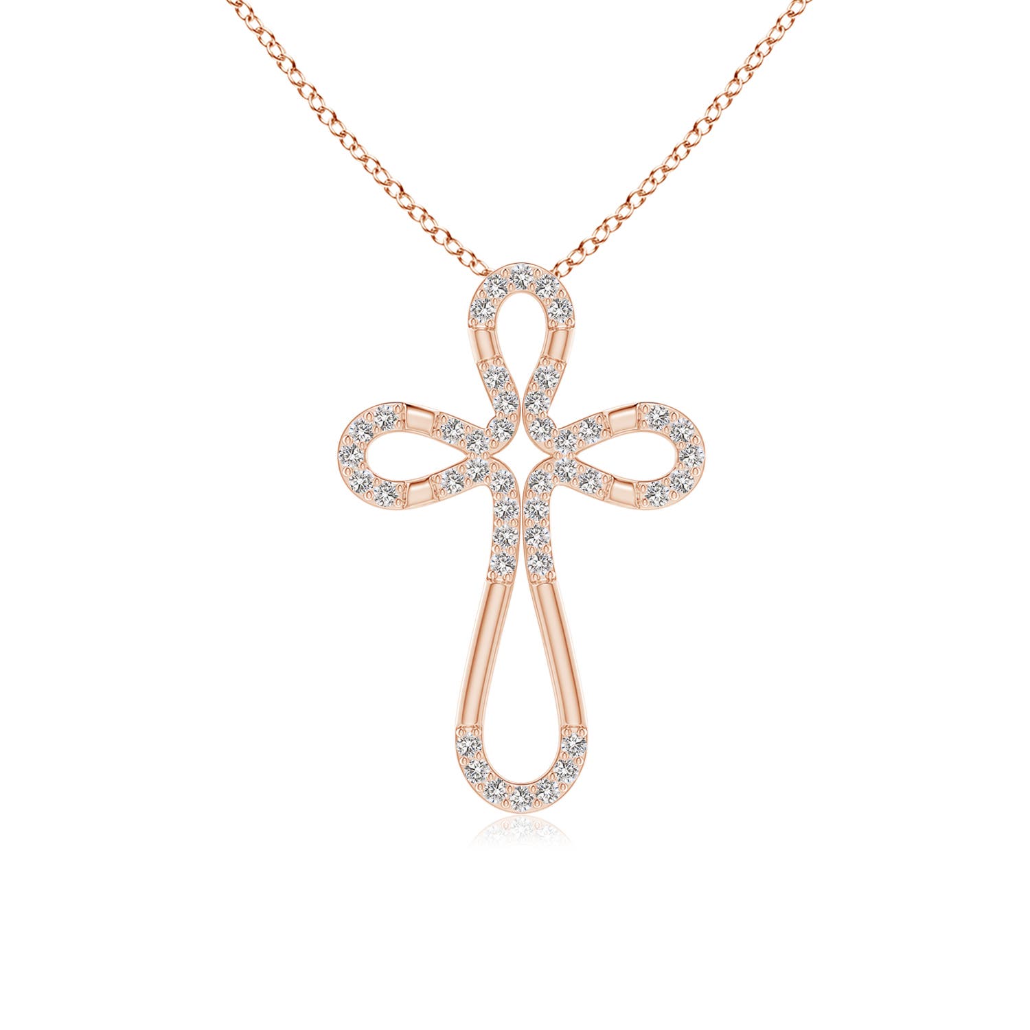 I-J, I1-I2 / 0.35 CT / 14 KT Rose Gold