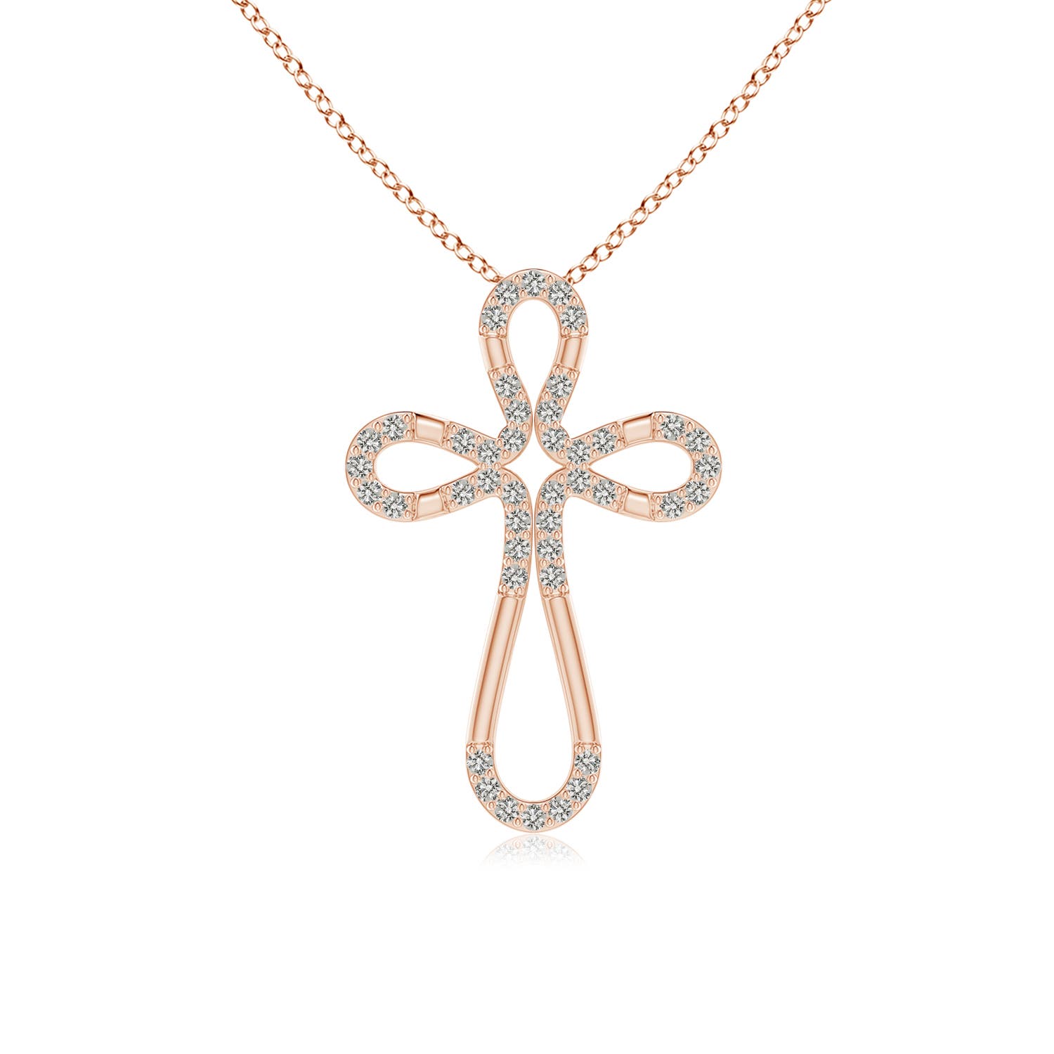 K, I3 / 0.35 CT / 14 KT Rose Gold