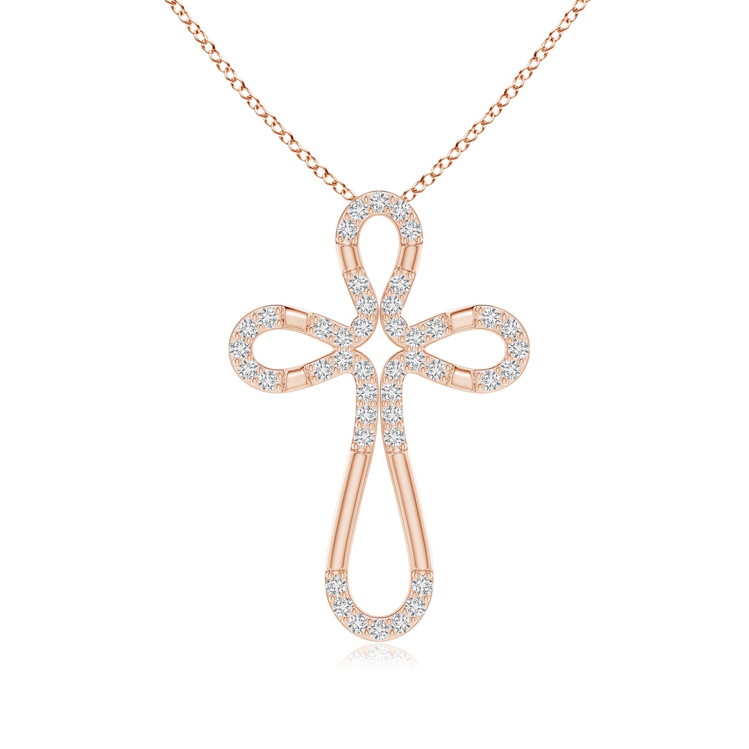 H, SI2 / 0.48 CT / 14 KT Rose Gold