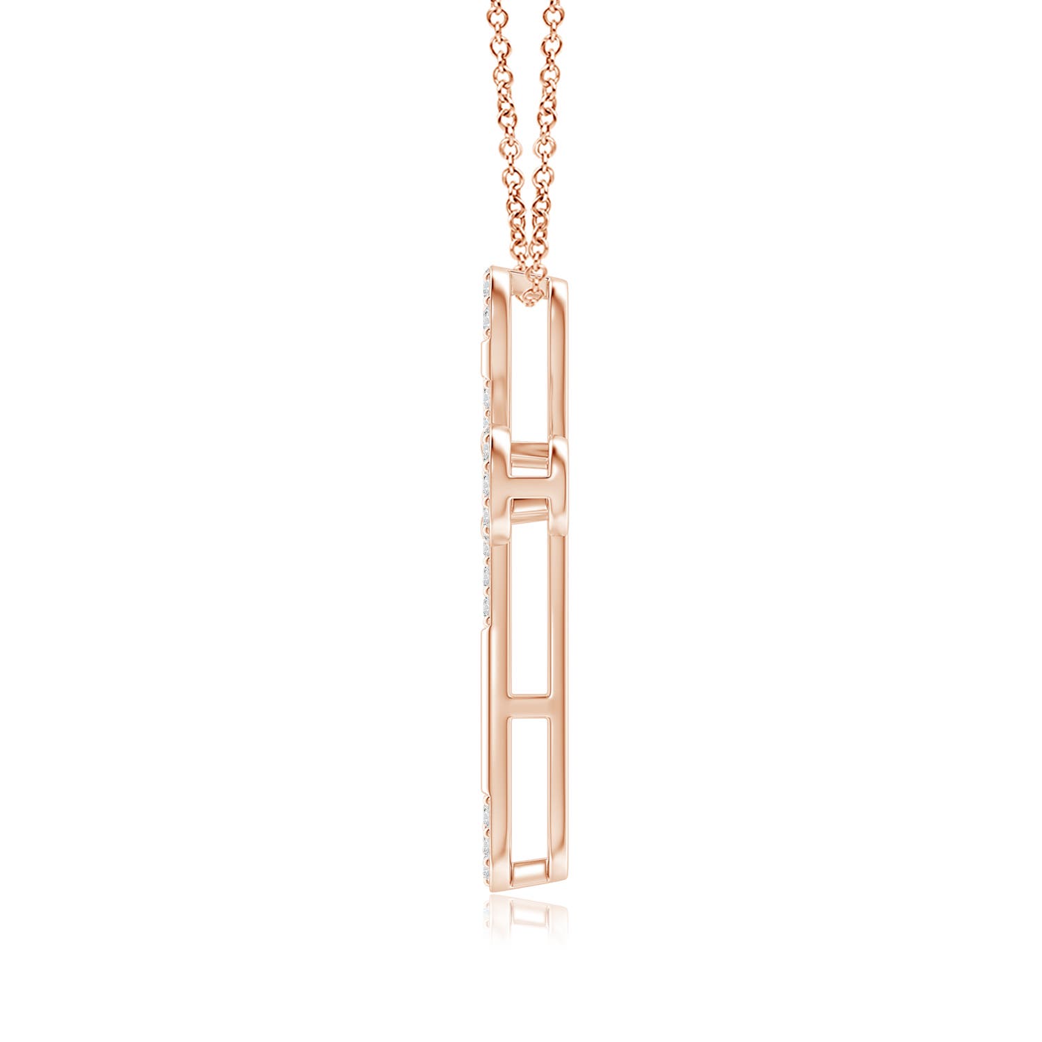 H, SI2 / 0.48 CT / 14 KT Rose Gold