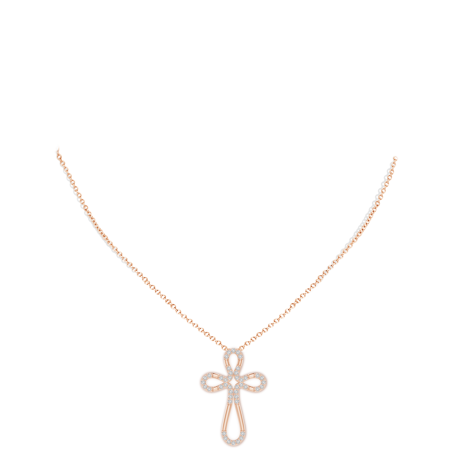 H, SI2 / 0.48 CT / 14 KT Rose Gold