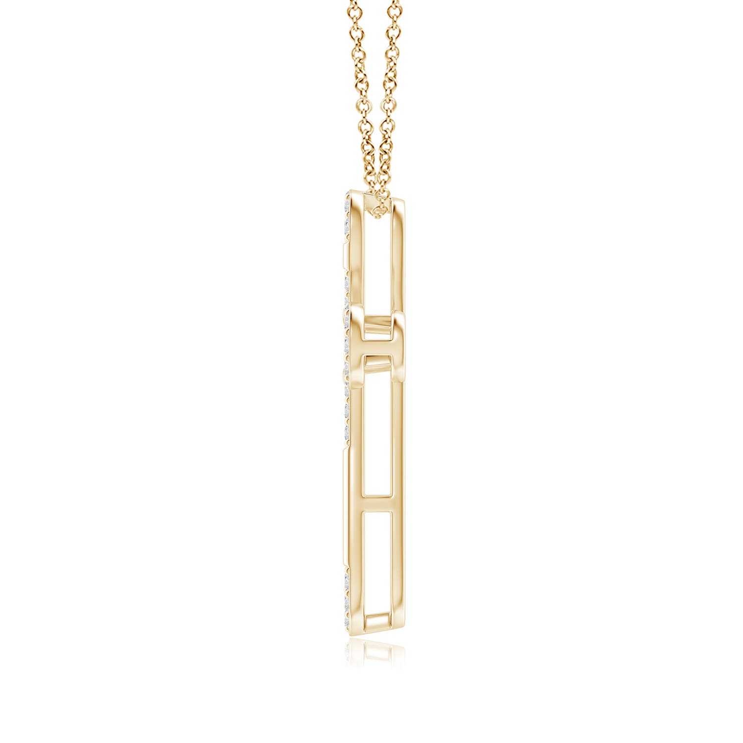 H, SI2 / 0.48 CT / 14 KT Yellow Gold