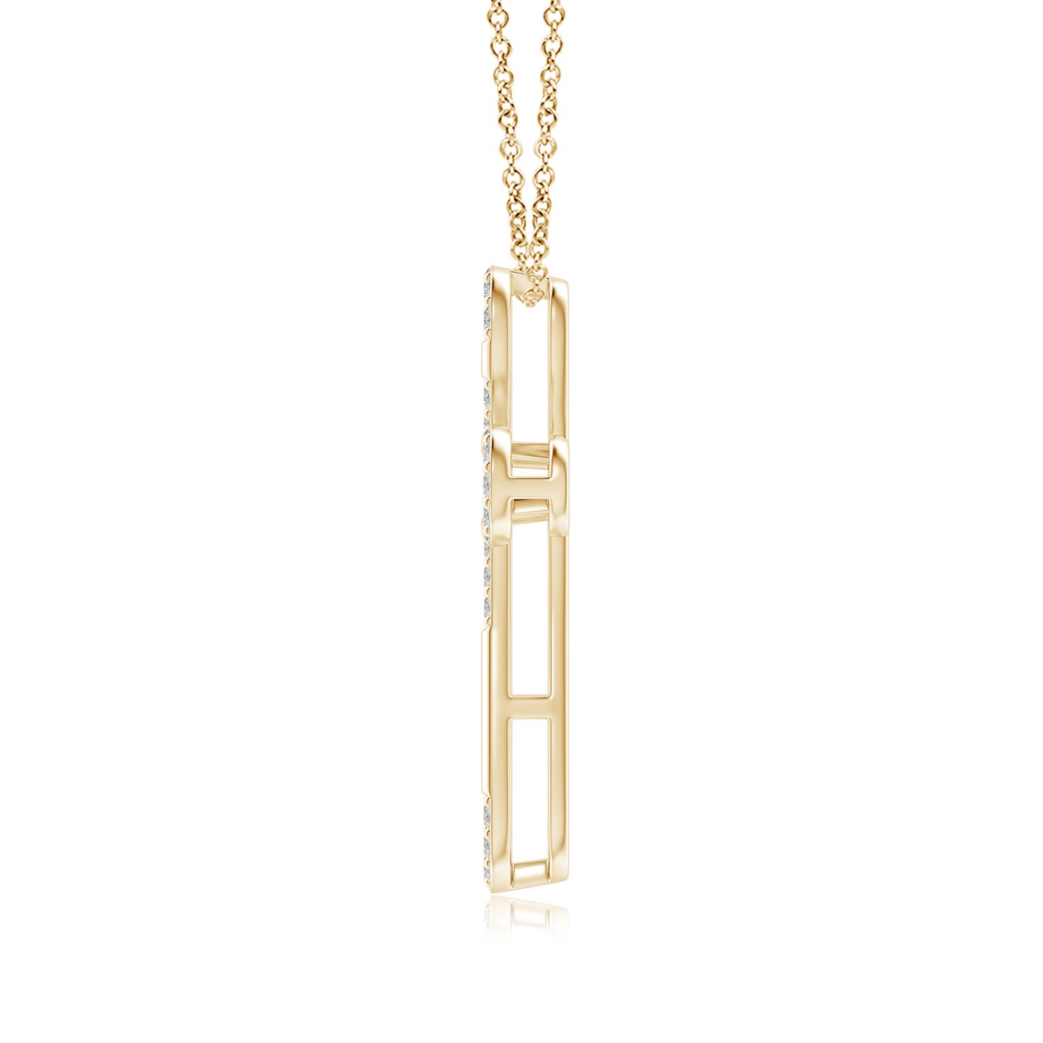 K, I3 / 0.48 CT / 14 KT Yellow Gold