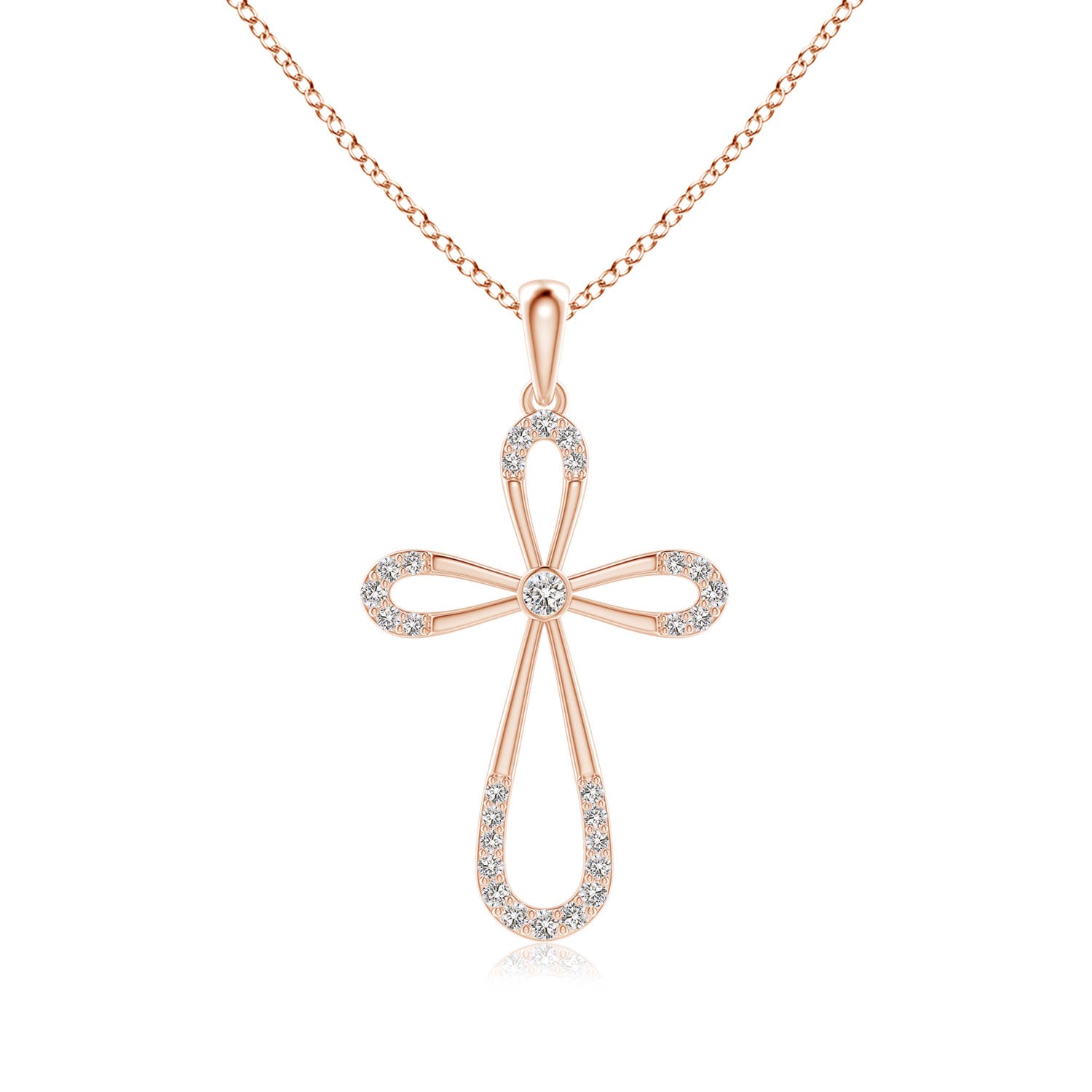 I-J, I1-I2 / 0.26 CT / 14 KT Rose Gold