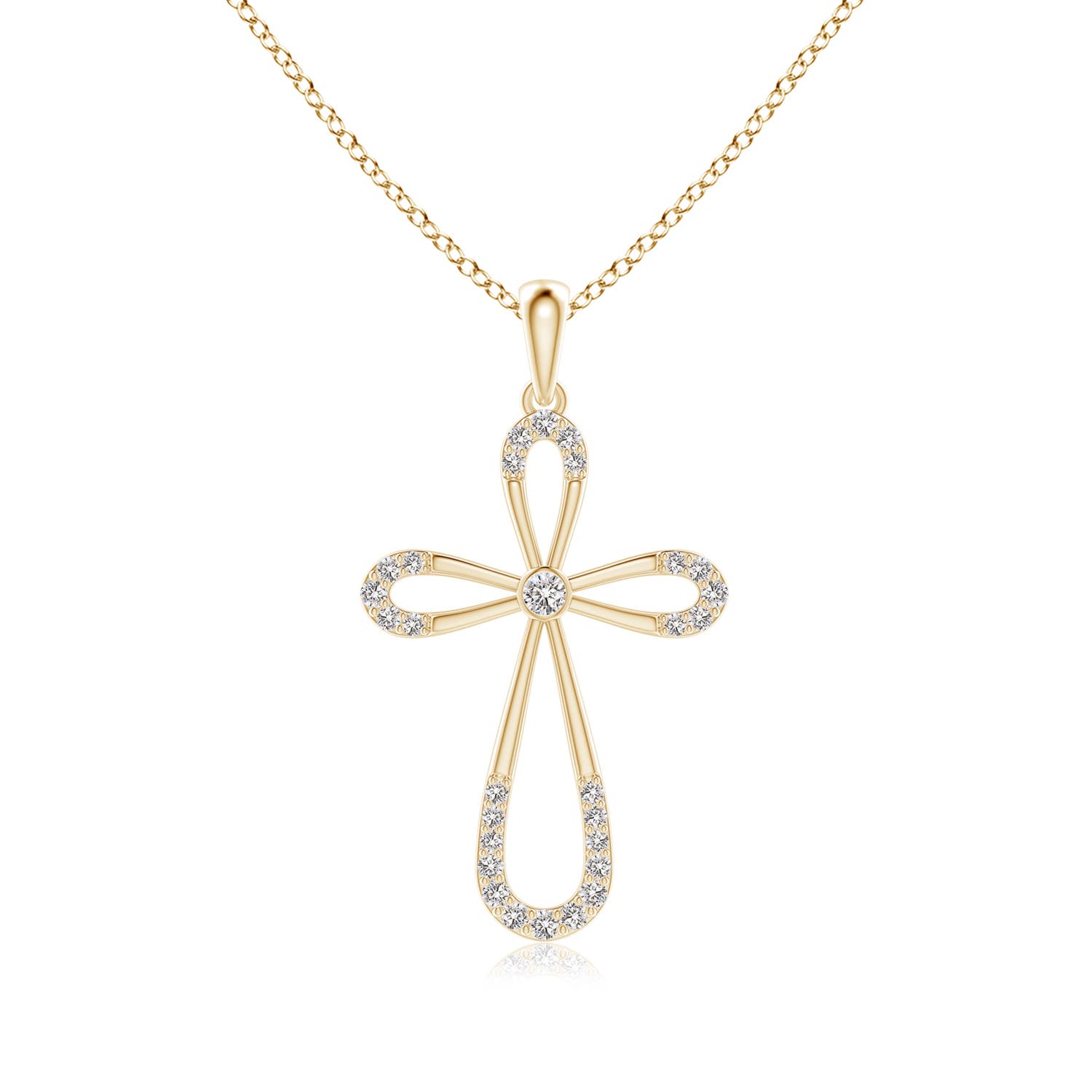 I-J, I1-I2 / 0.26 CT / 14 KT Yellow Gold