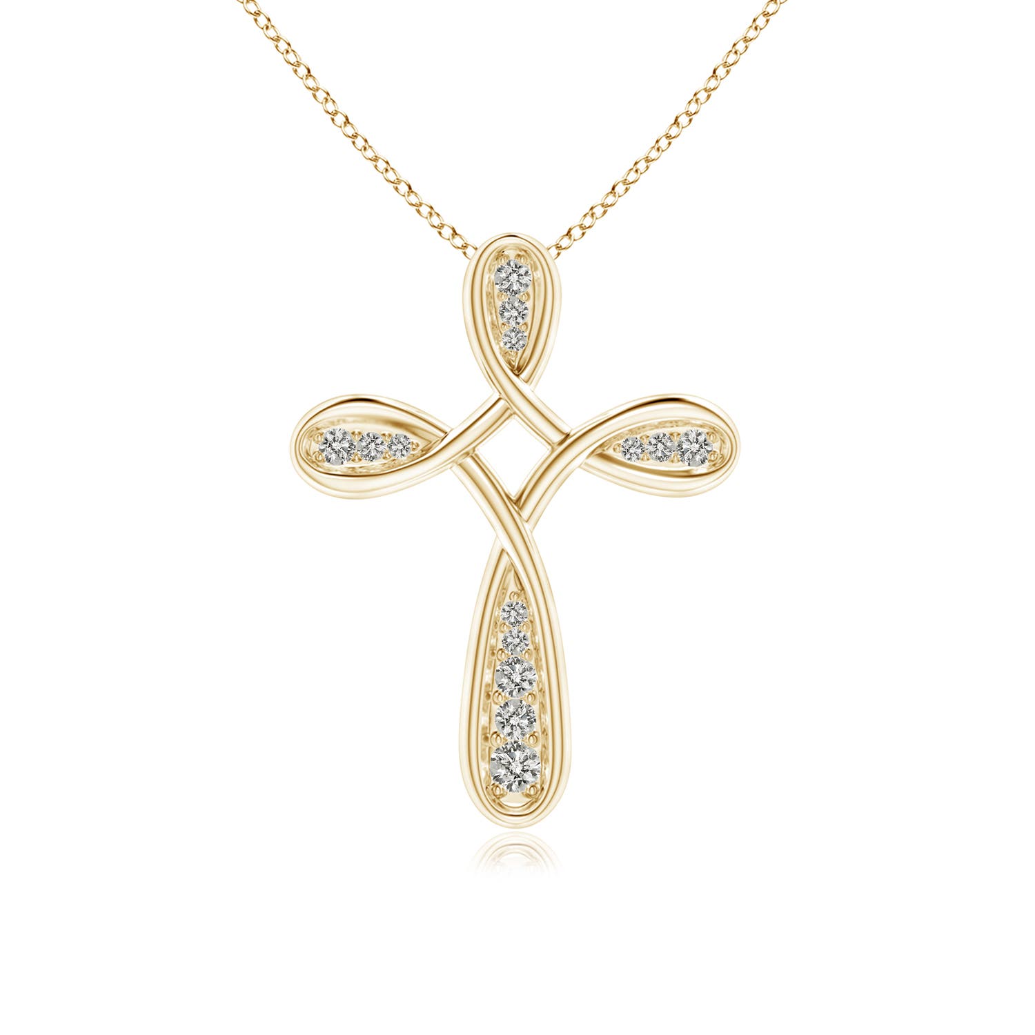 K, I3 / 0.1 CT / 14 KT Yellow Gold