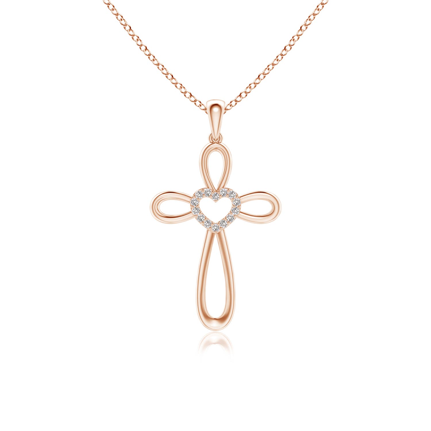 I-J, I1-I2 / 0.08 CT / 14 KT Rose Gold